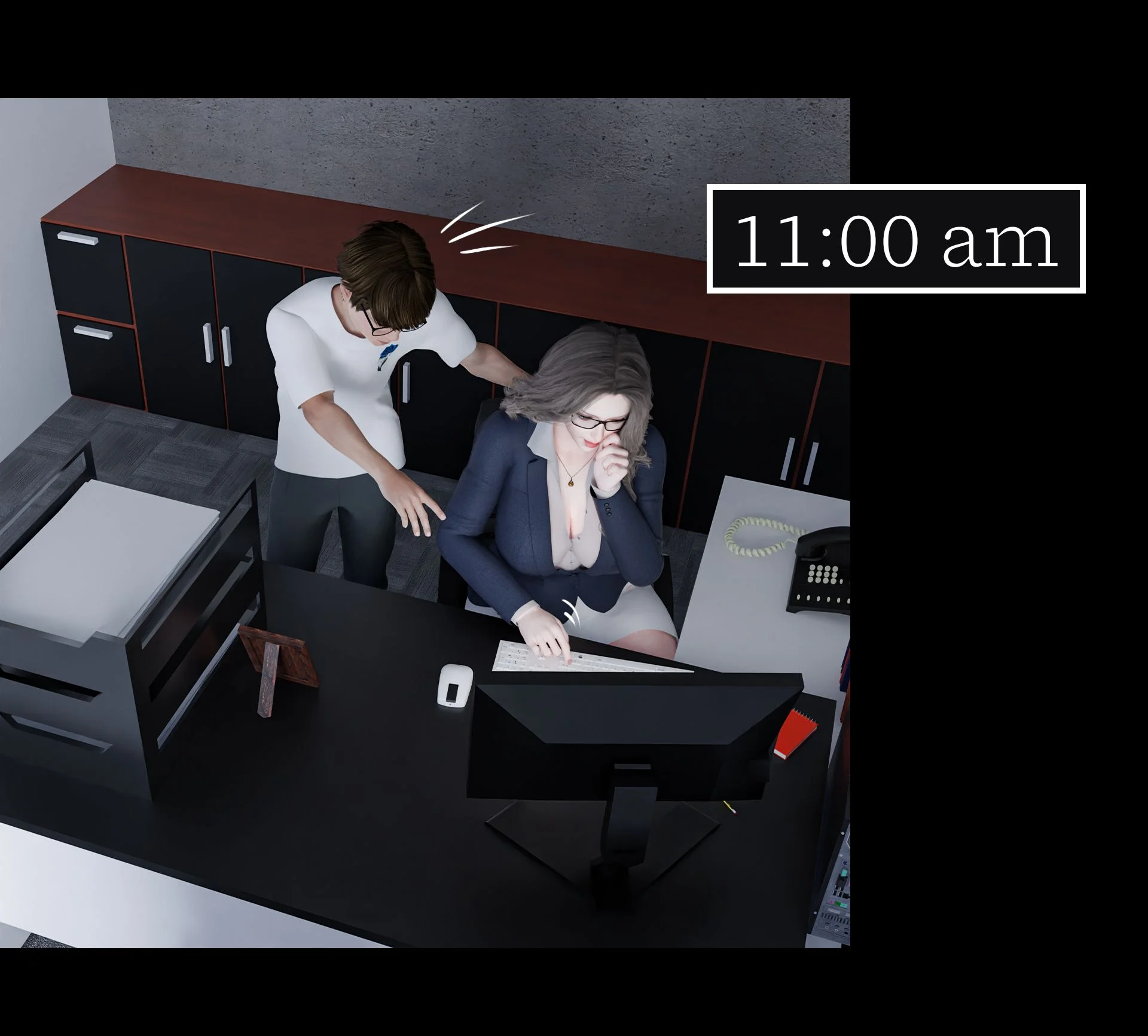 My Neighbor’s Widow [Rose Blue 3D] - Chapter 2 — Page 84