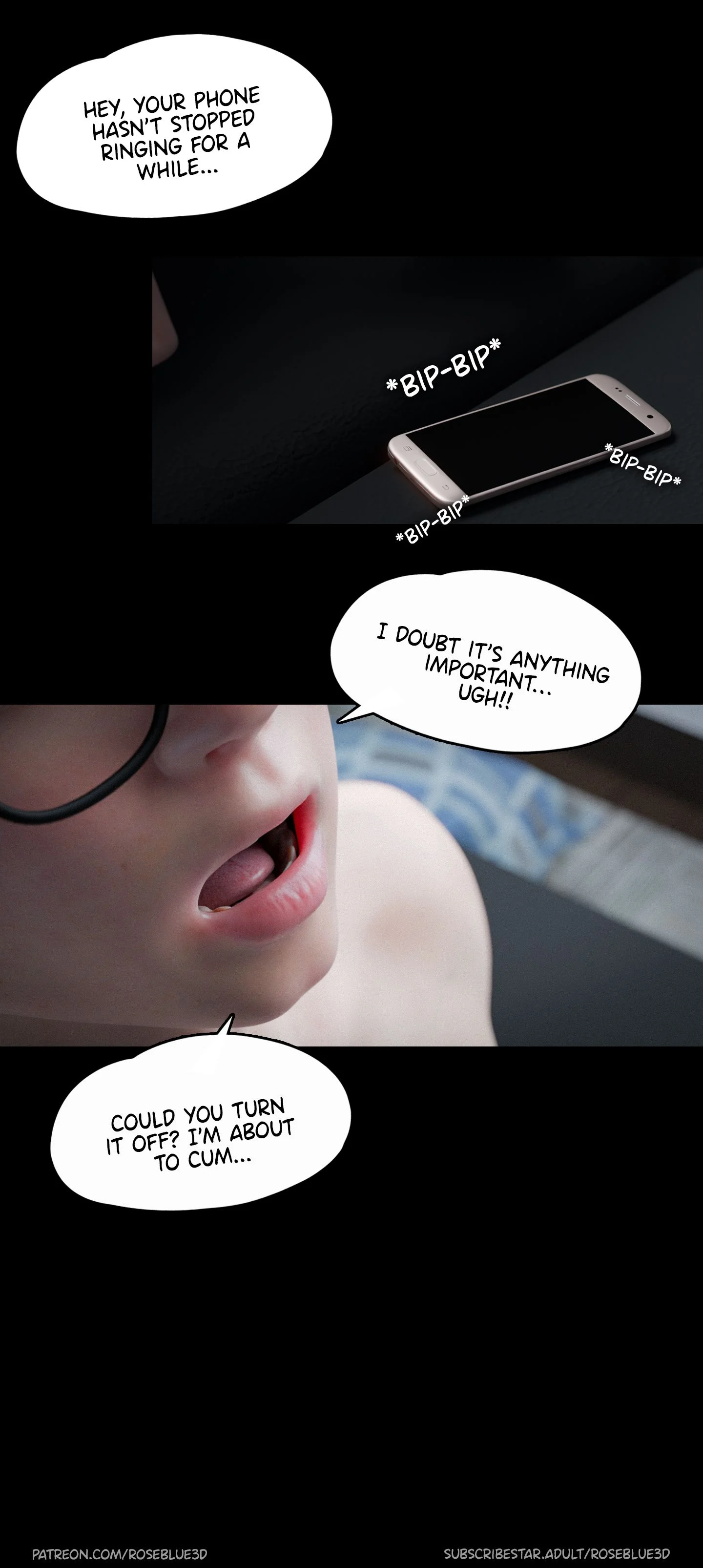 My Neighbor’s Widow [Rose Blue 3D] - Chapter 27 — Page 112