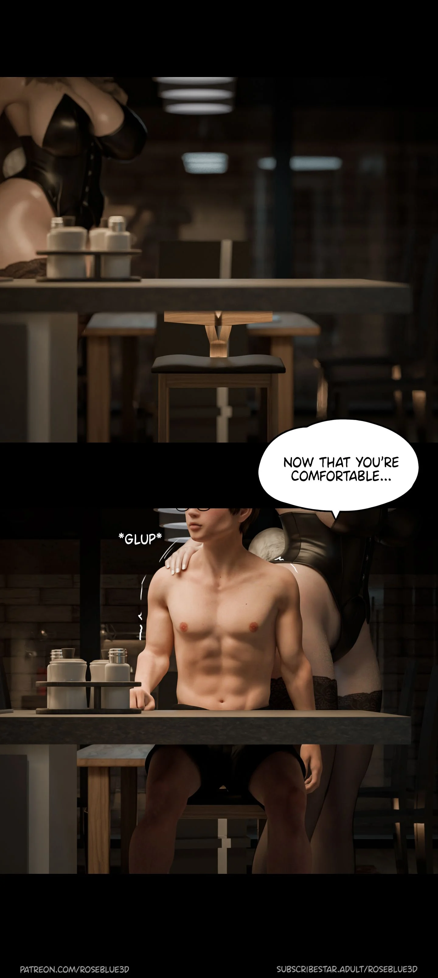 My Neighbor’s Widow [Rose Blue 3D] - Chapter 27 — Page 36