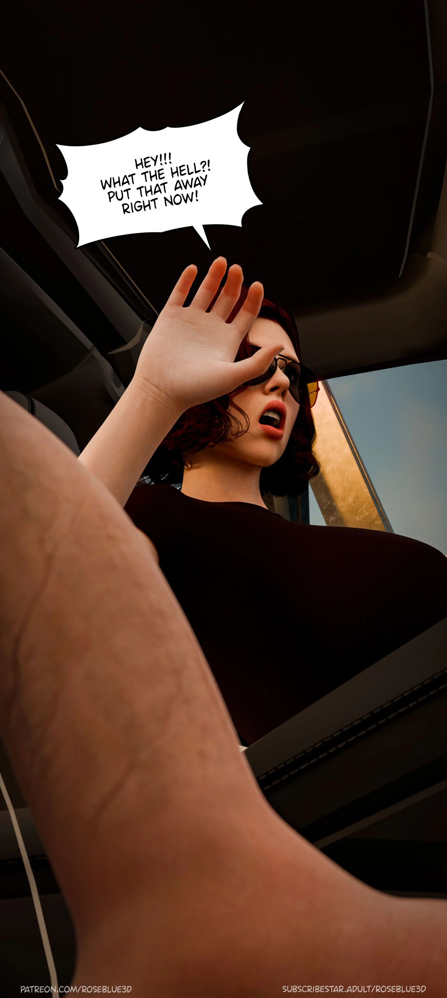 My Neighbor’s Widow [Rose Blue 3D] - Chapter 27 — Page 8