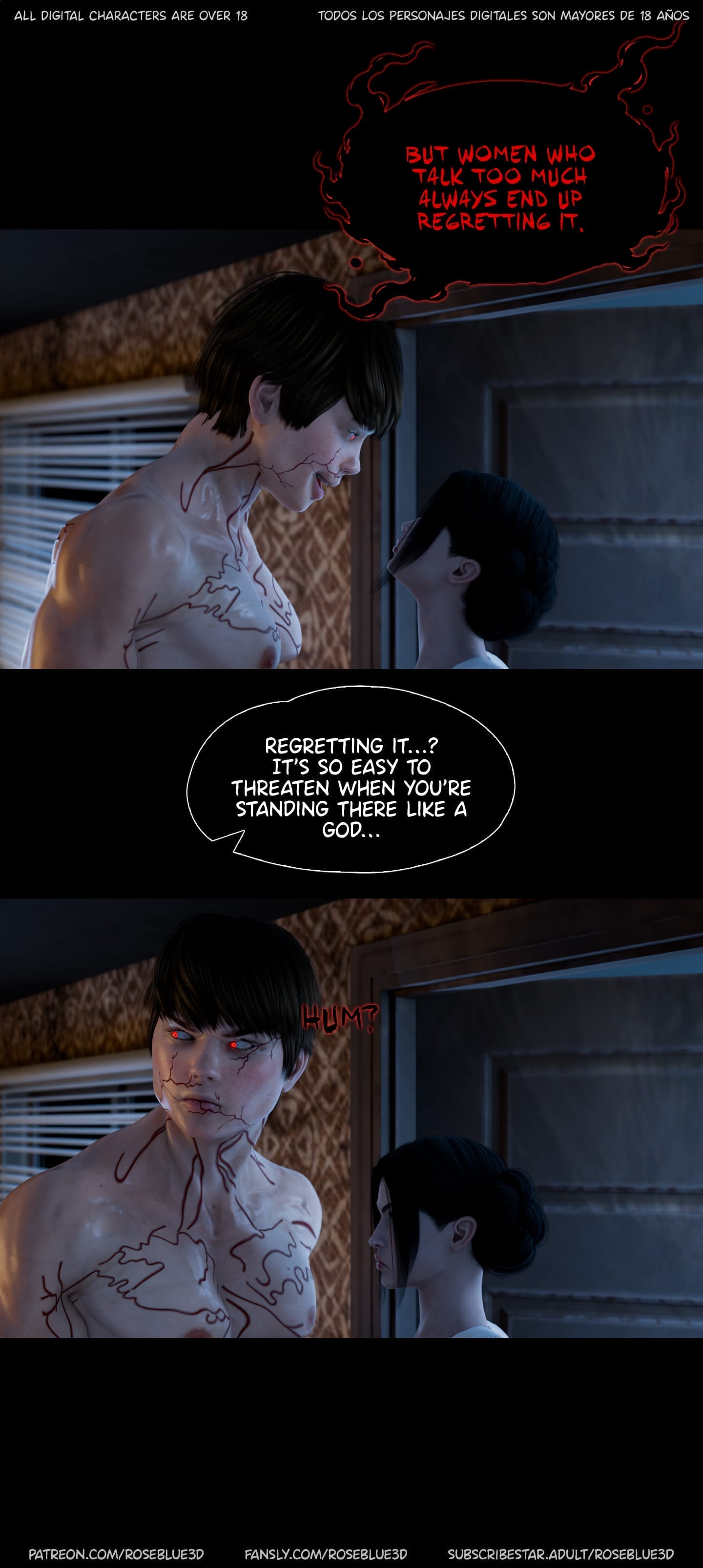 My Neighbor’s Widow [Rose Blue 3D] - Chapter 55 — Page 10