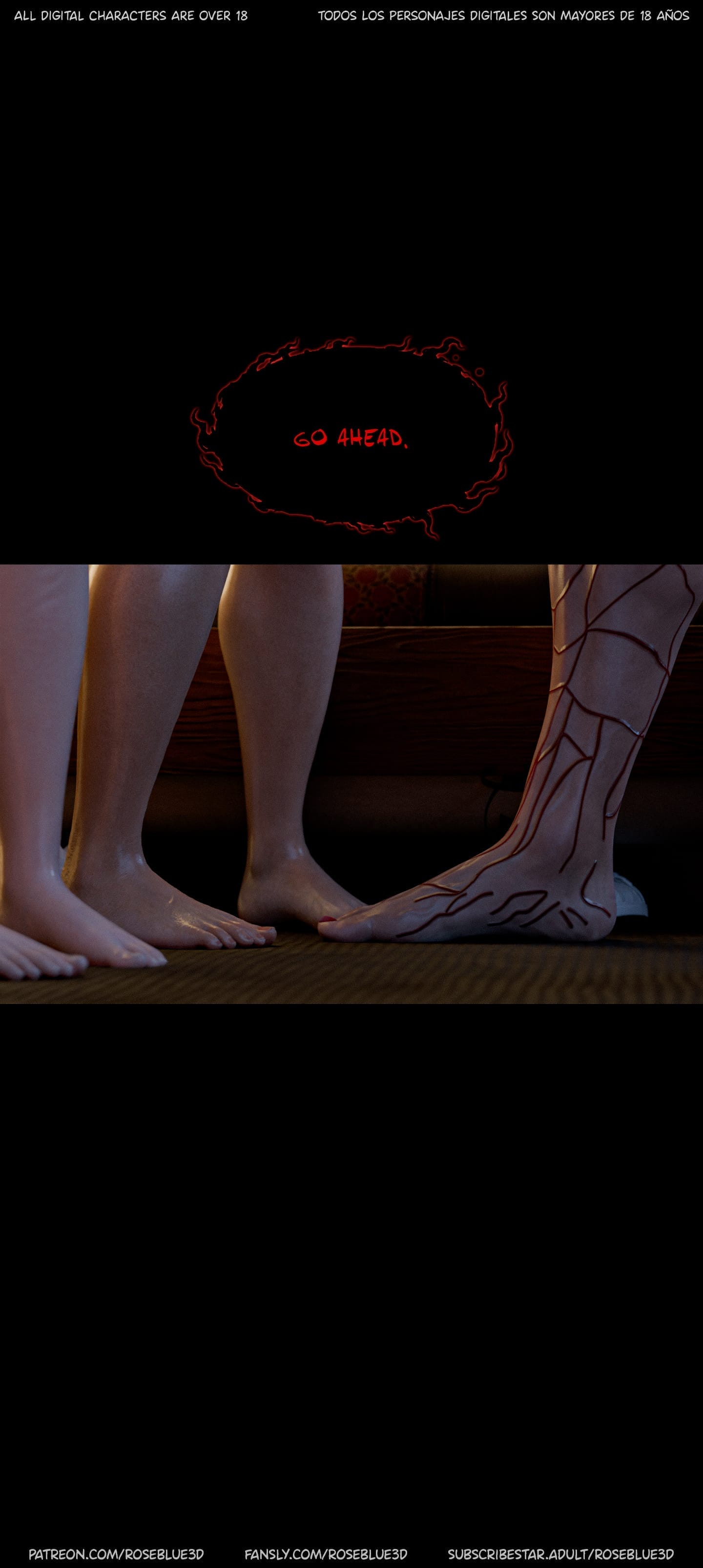 My Neighbor’s Widow [Rose Blue 3D] - Chapter 55 — Page 14