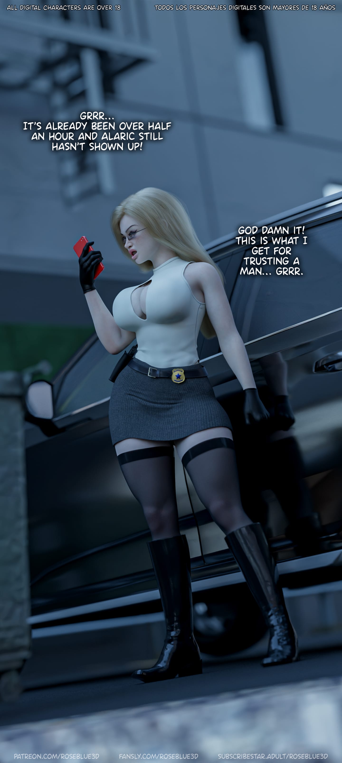 My Neighbor’s Widow [Rose Blue 3D] - Chapter 55 — Page 179