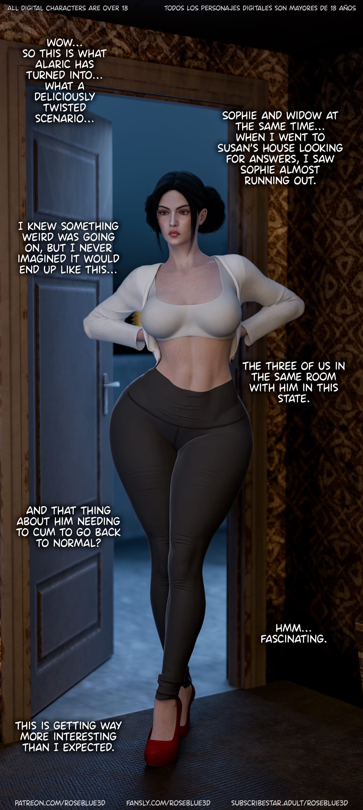My Neighbor’s Widow [Rose Blue 3D] - Chapter 55 — Page 5