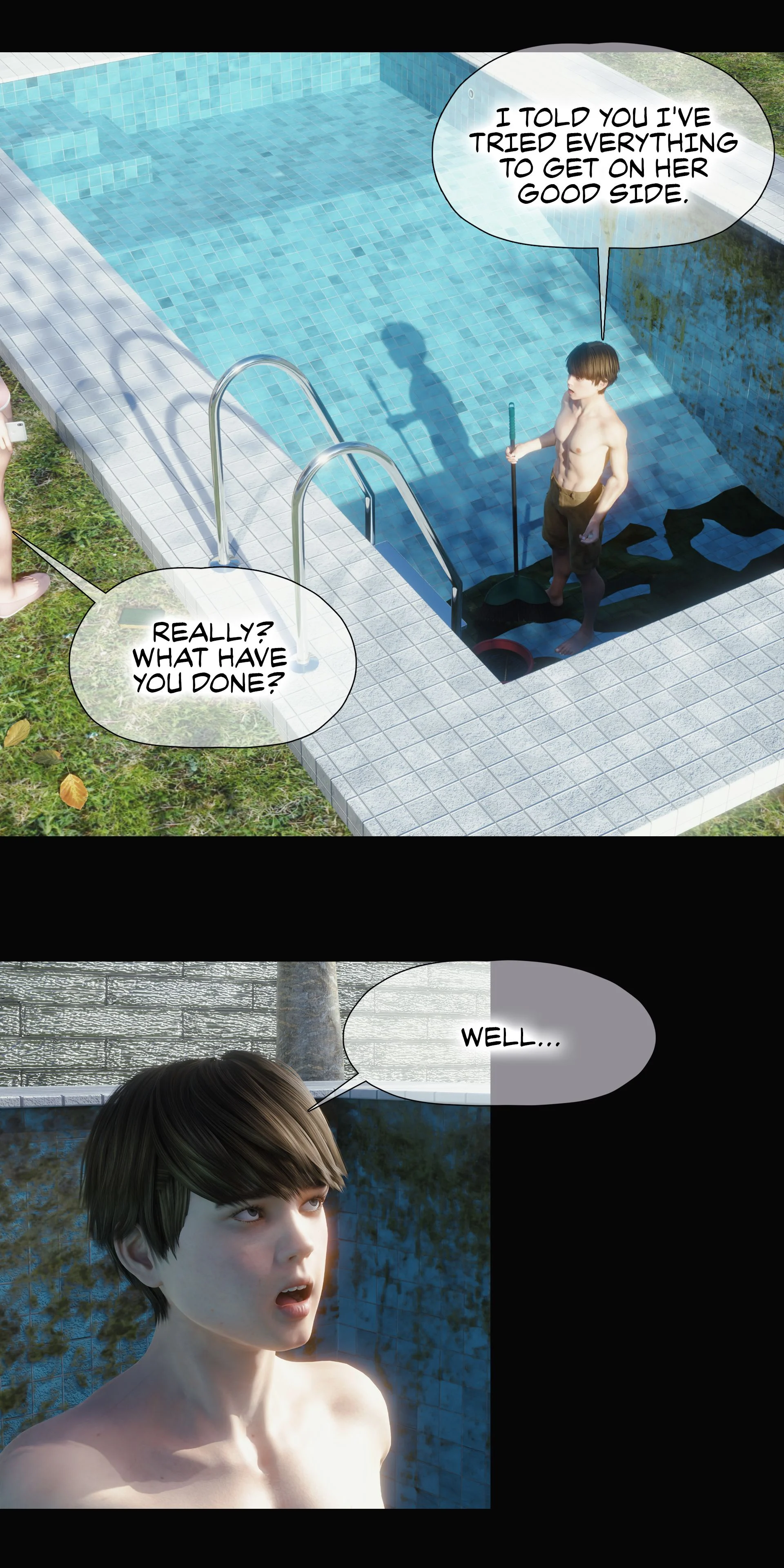 My Neighbor’s Widow [Rose Blue 3D] - Chapter 4 — Page 23