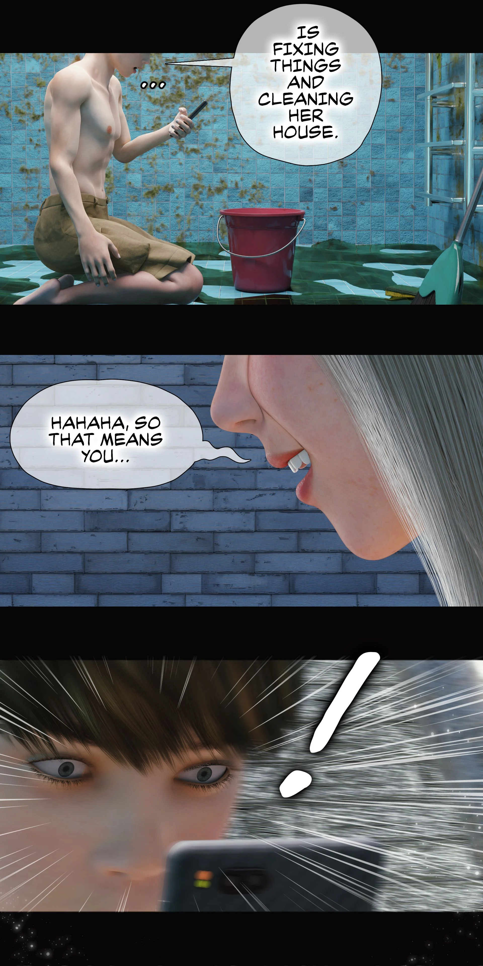 My Neighbor’s Widow [Rose Blue 3D] - Chapter 4 — Page 33