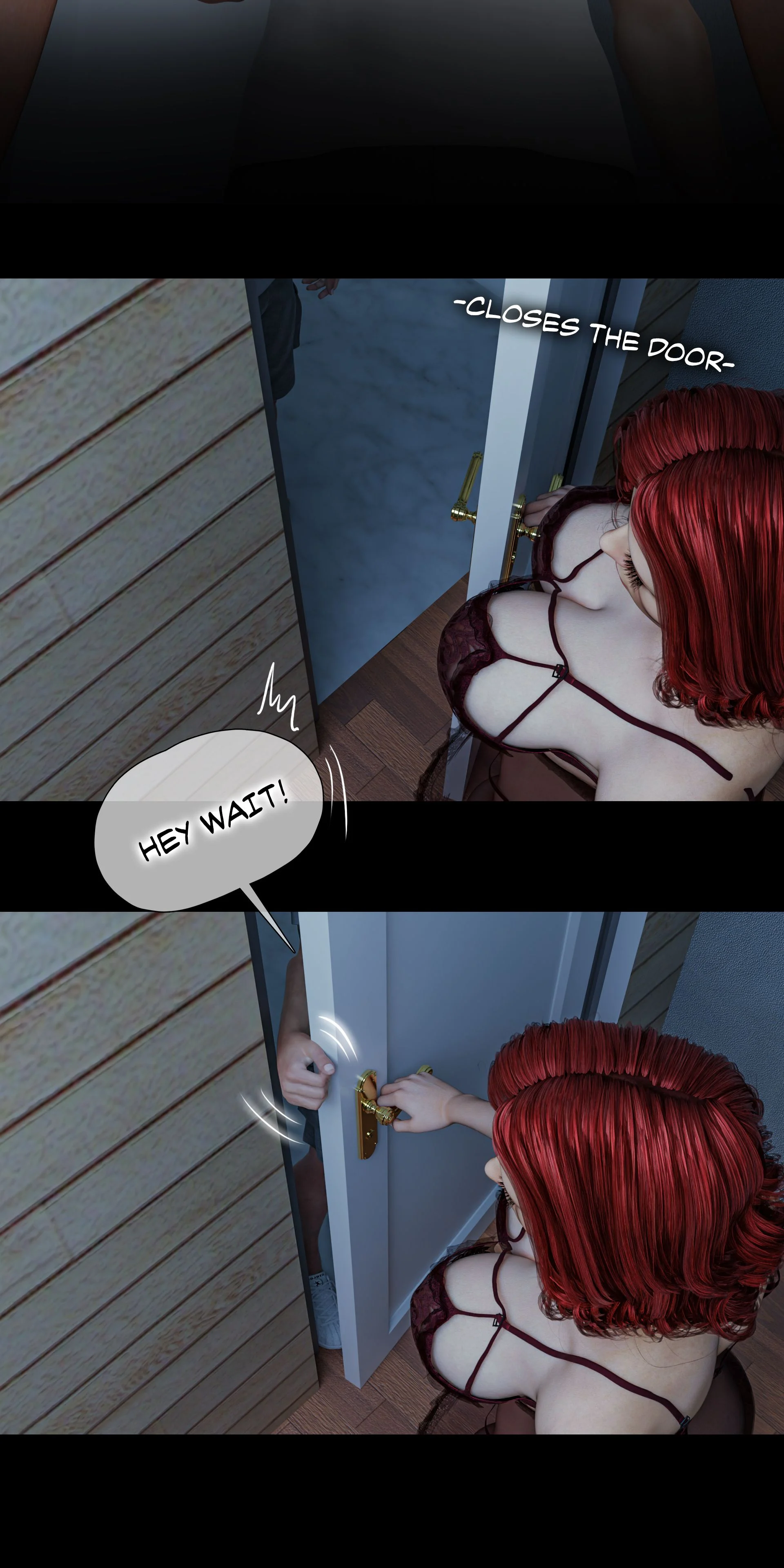 My Neighbor’s Widow [Rose Blue 3D] - Chapter 4 — Page 42