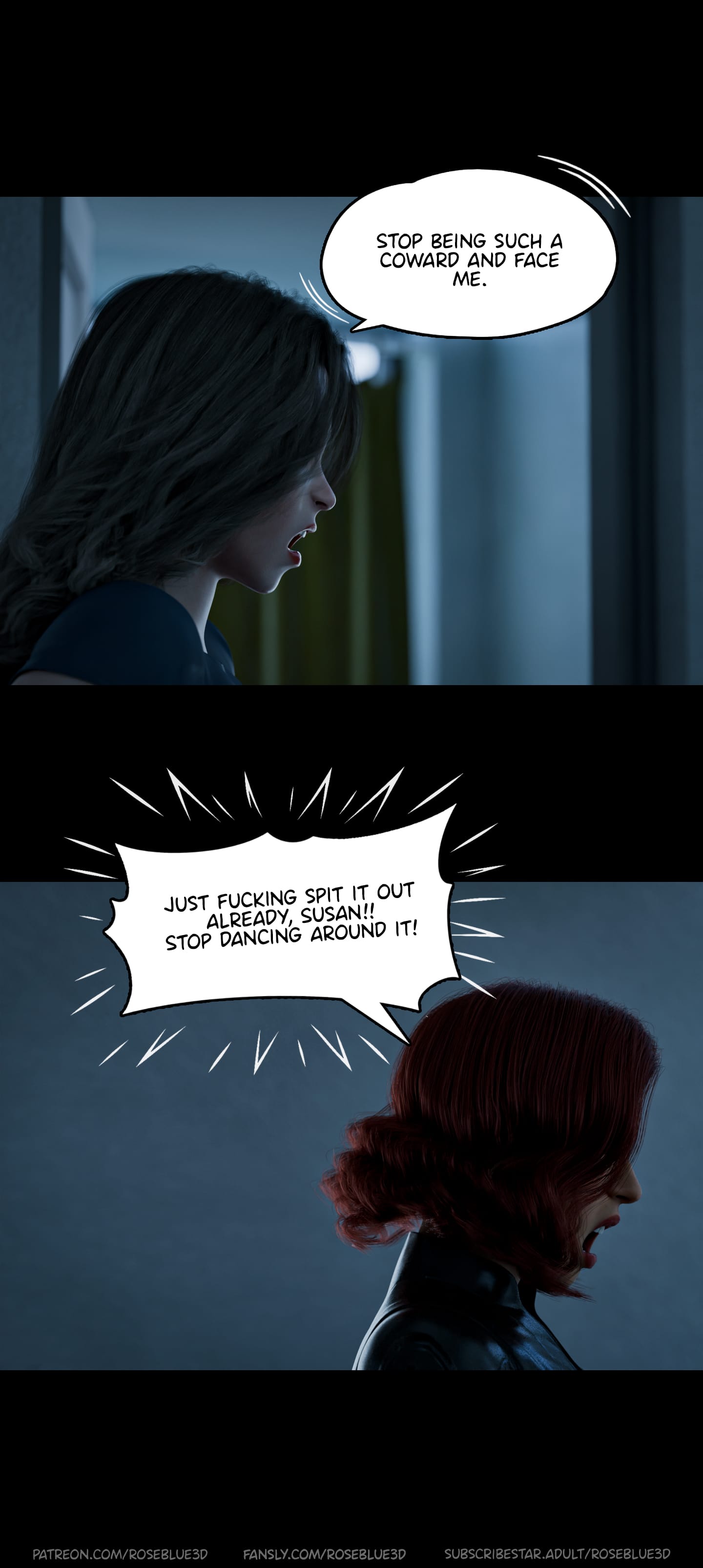 My Neighbor’s Widow [Rose Blue 3D] - Chapter 46 — Page 11
