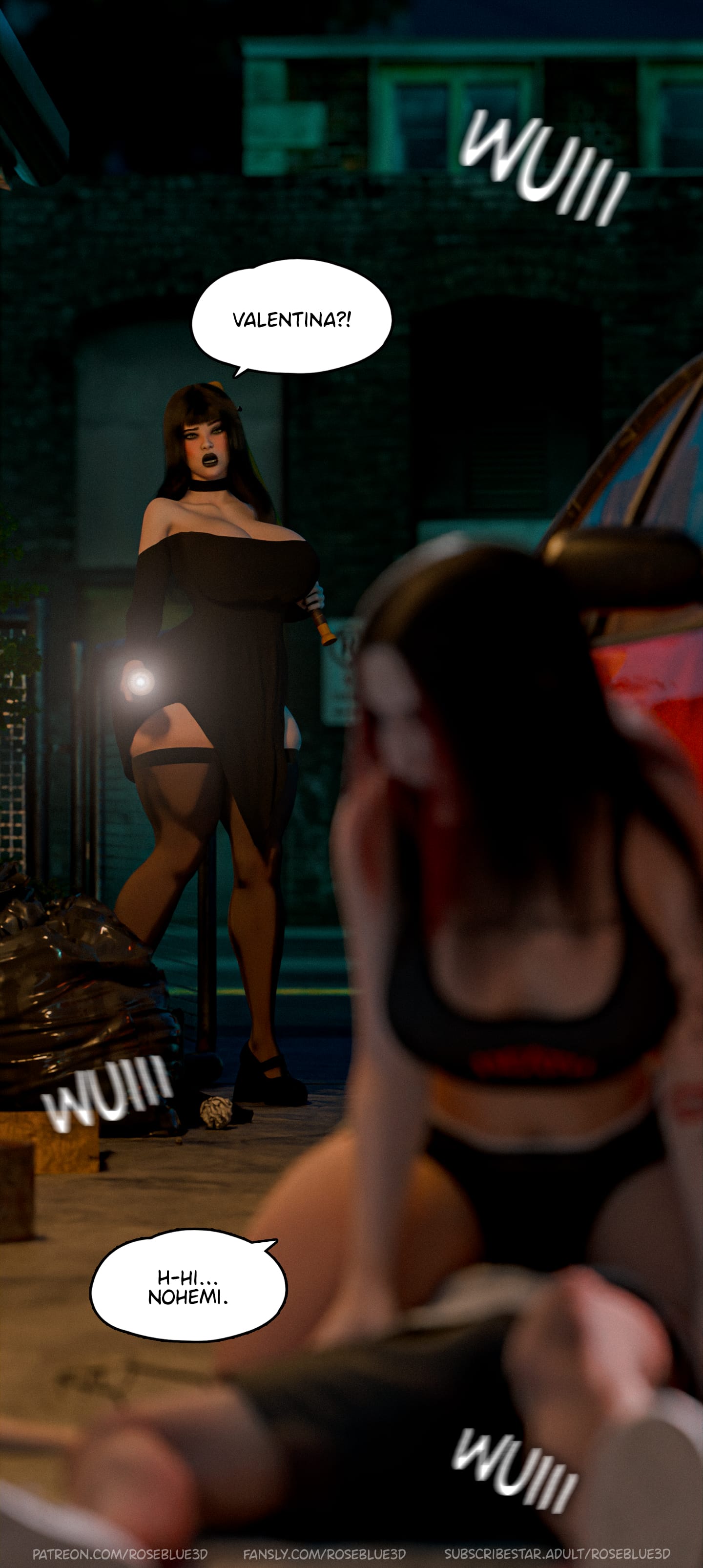 My Neighbor’s Widow [Rose Blue 3D] - Chapter 46 — Page 123