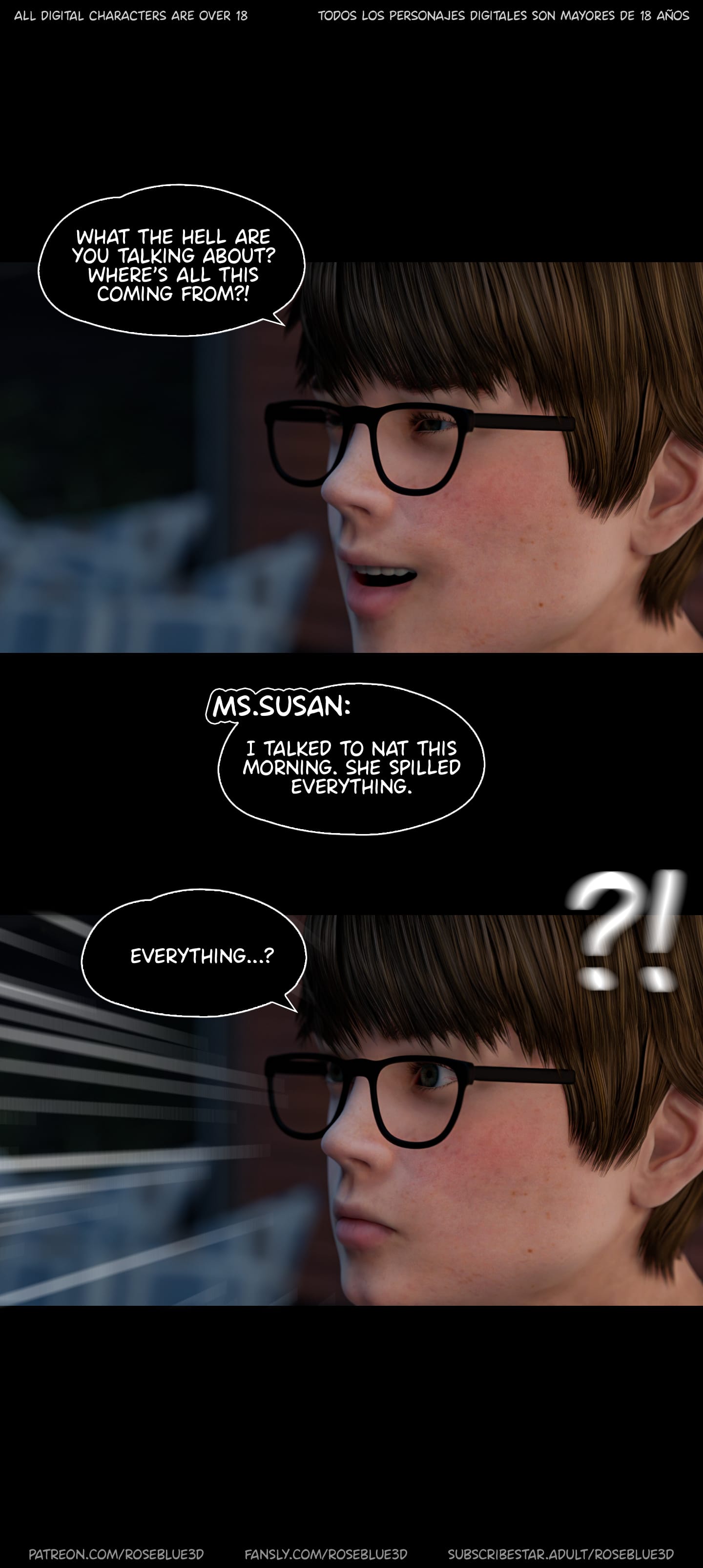 My Neighbor’s Widow [Rose Blue 3D] - Chapter 49 — Page 13