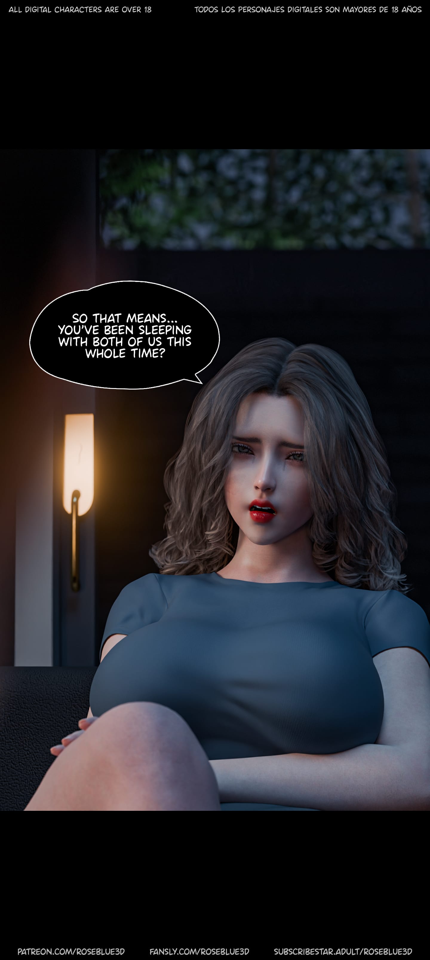 My Neighbor’s Widow [Rose Blue 3D] - Chapter 49 — Page 17