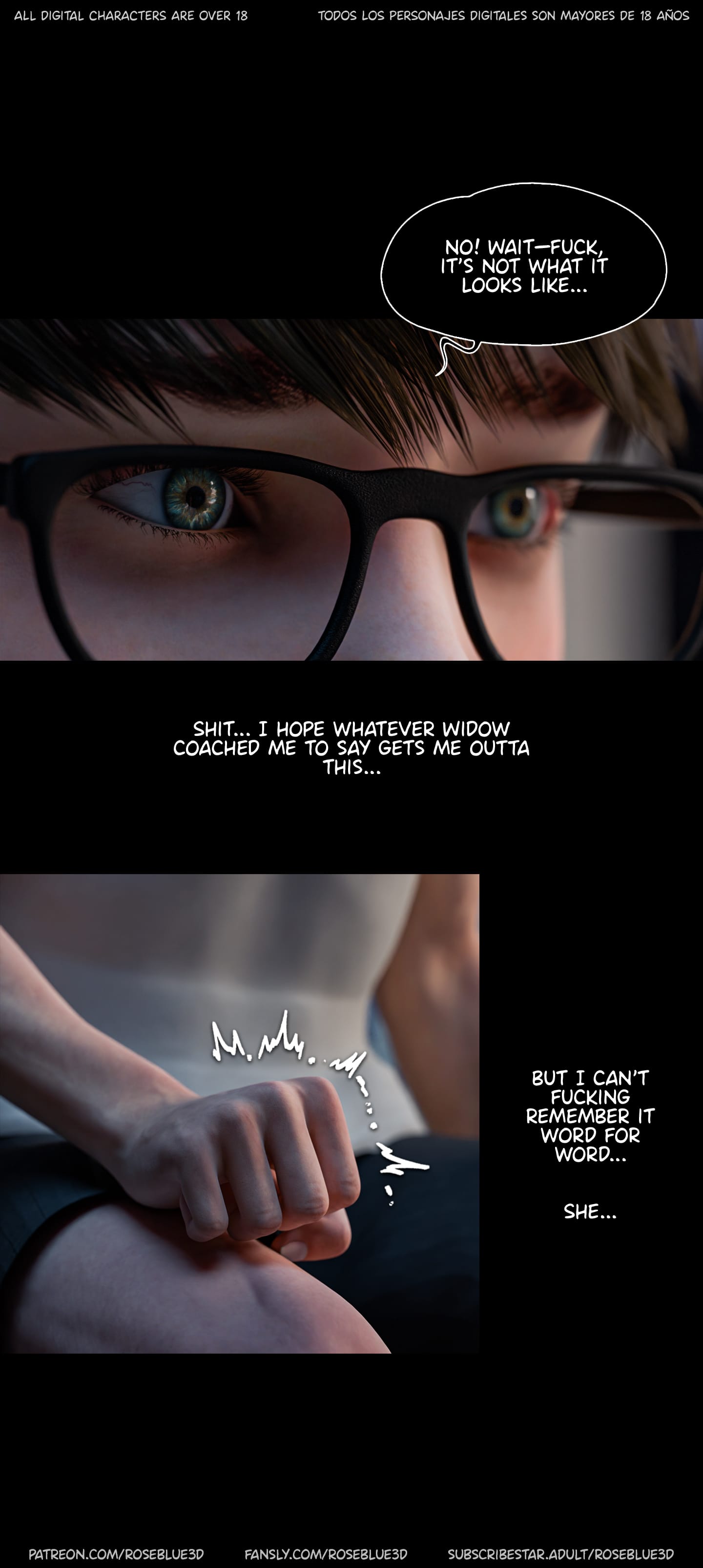 My Neighbor’s Widow [Rose Blue 3D] - Chapter 49 — Page 18