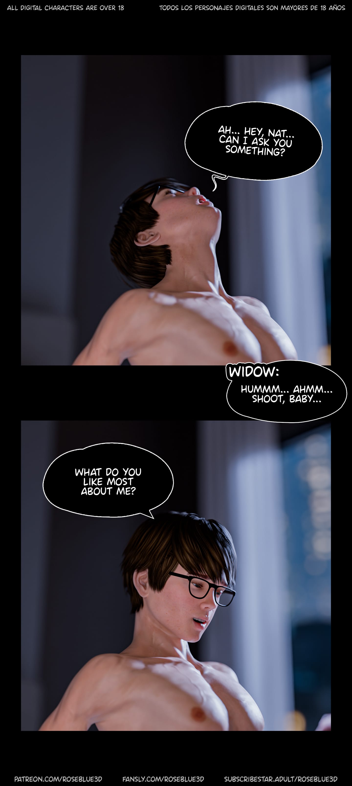 My Neighbor’s Widow [Rose Blue 3D] - Chapter 49 — Page 64