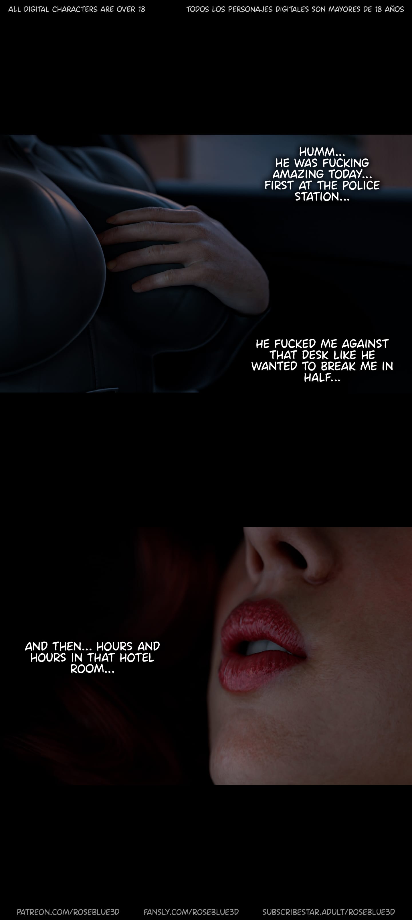 My Neighbor’s Widow [Rose Blue 3D] - Chapter 49 — Page 70