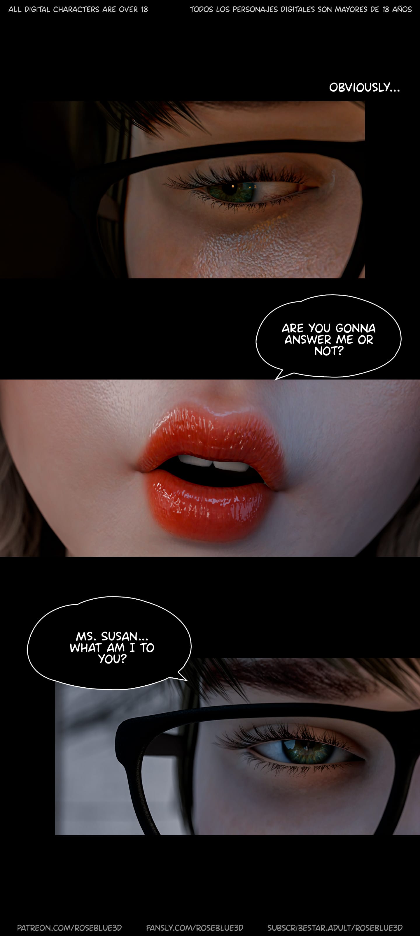 My Neighbor’s Widow [Rose Blue 3D] - Chapter 49 — Page 80