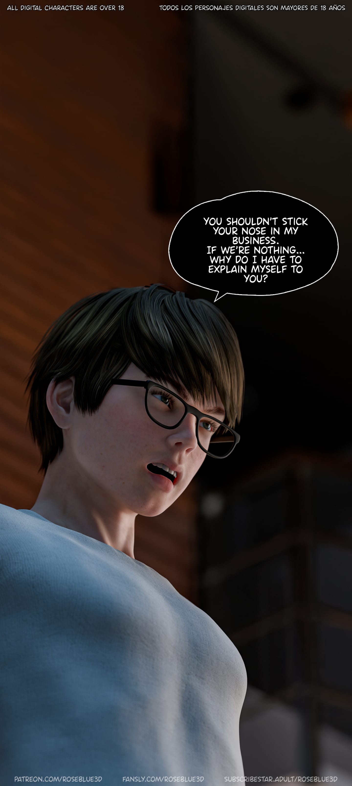 My Neighbor’s Widow [Rose Blue 3D] - Chapter 49 — Page 82