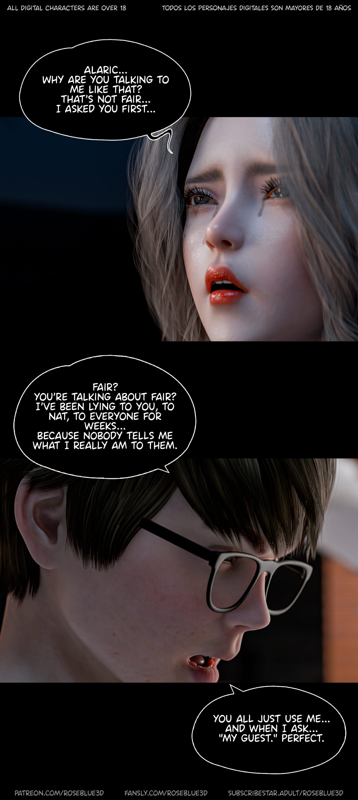 My Neighbor’s Widow [Rose Blue 3D] - Chapter 49 — Page 83