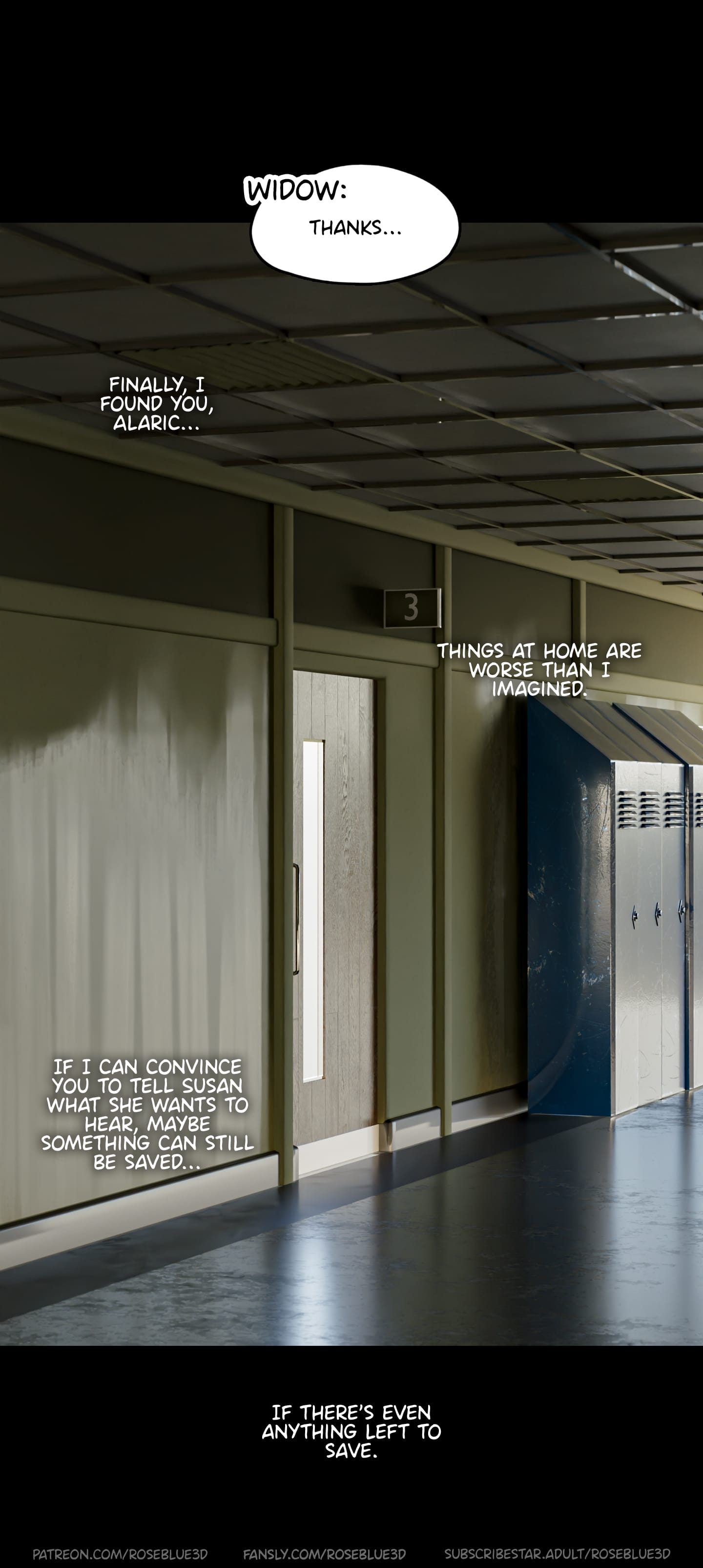 My Neighbor’s Widow [Rose Blue 3D] - Chapter 47 — Page 10