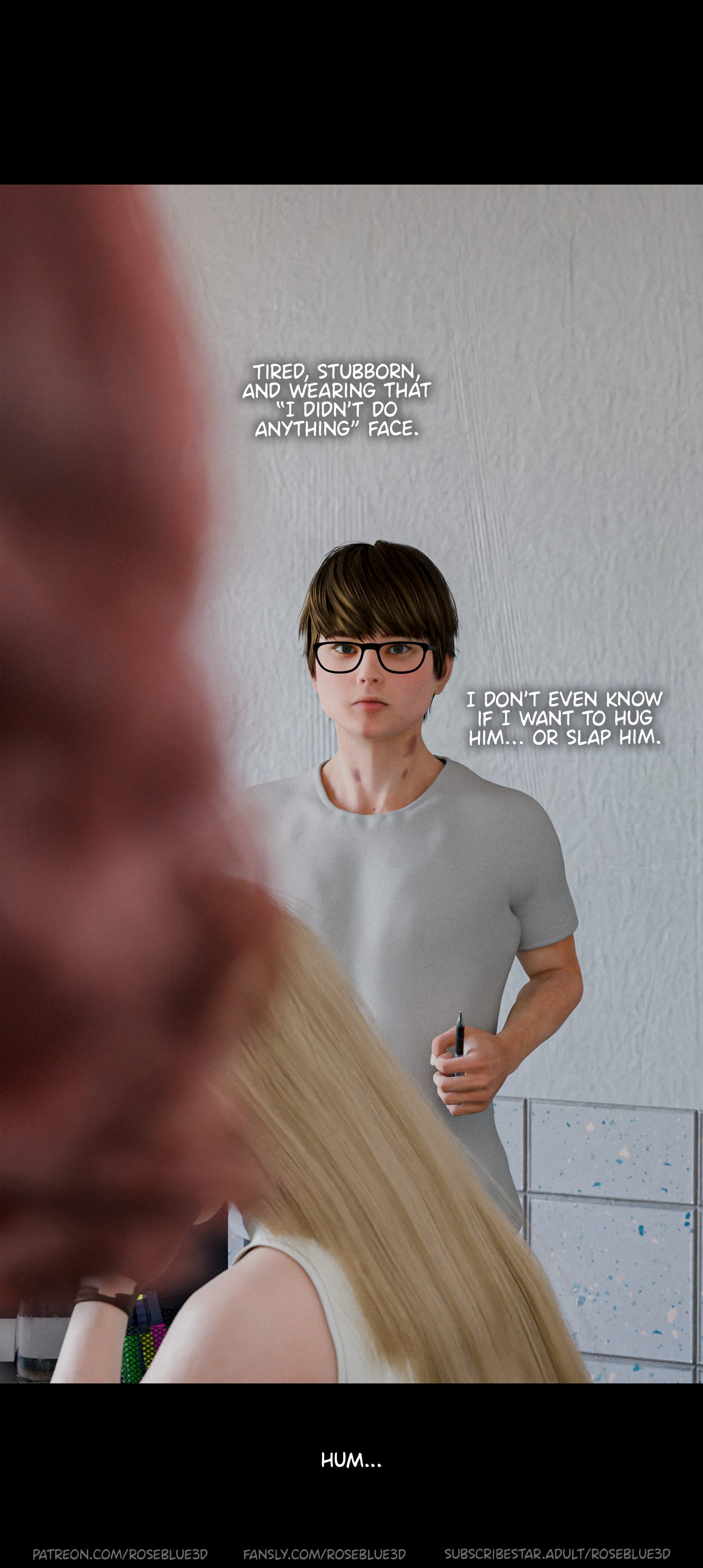 My Neighbor’s Widow [Rose Blue 3D] - Chapter 47 — Page 12