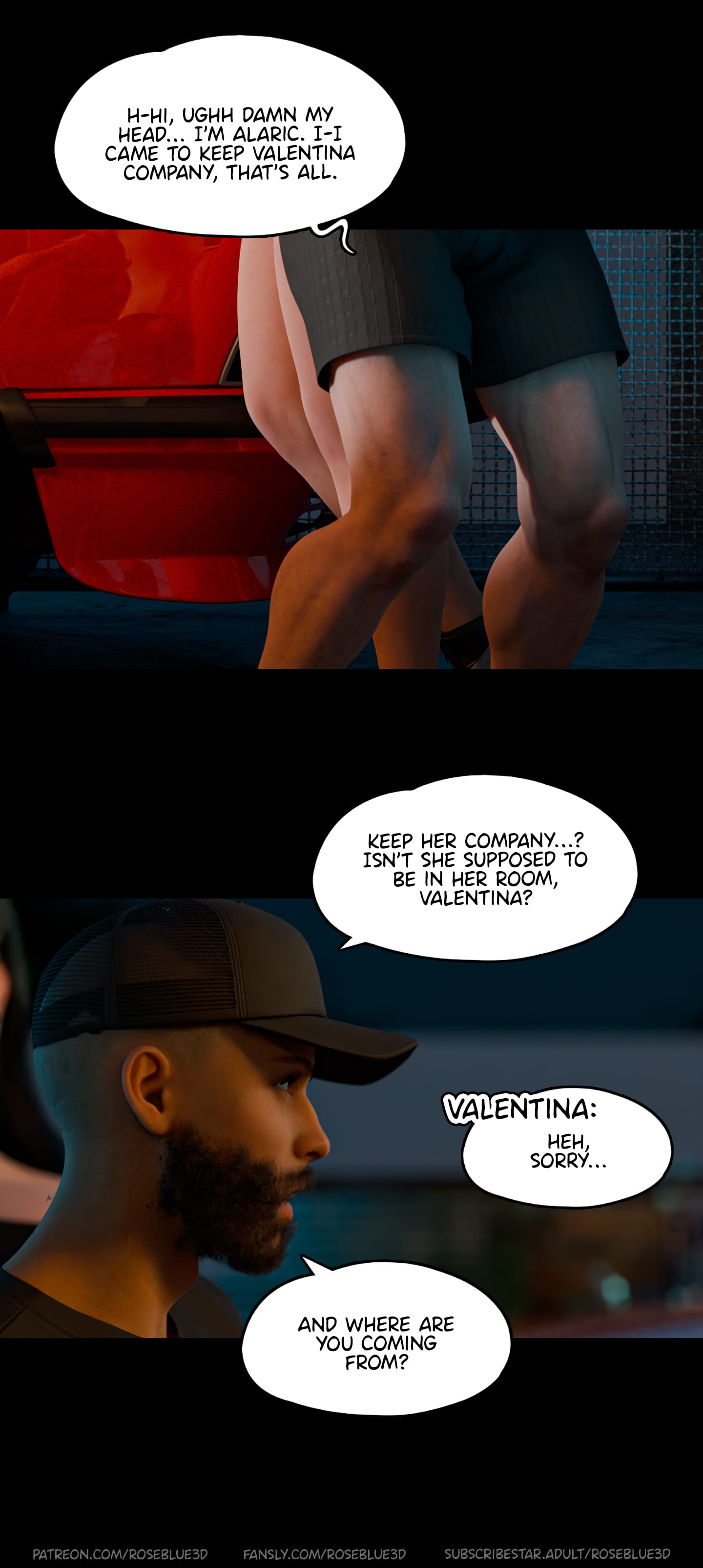 My Neighbor’s Widow [Rose Blue 3D] - Chapter 47 — Page 19