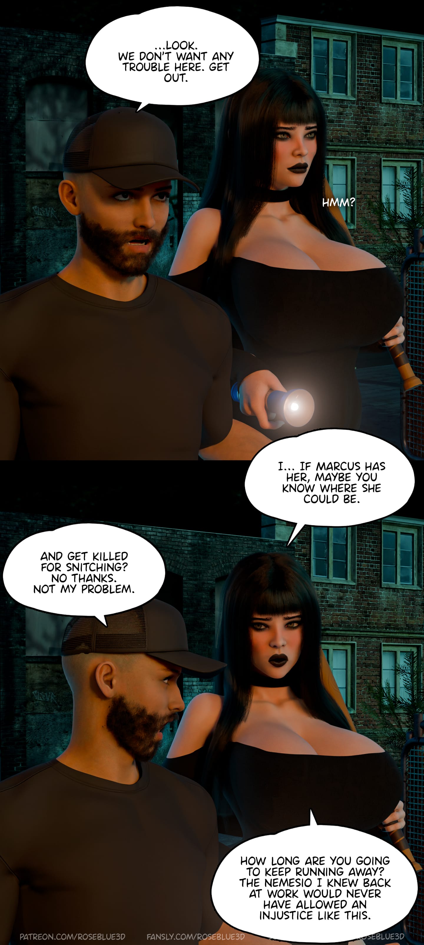 My Neighbor’s Widow [Rose Blue 3D] - Chapter 47 — Page 22