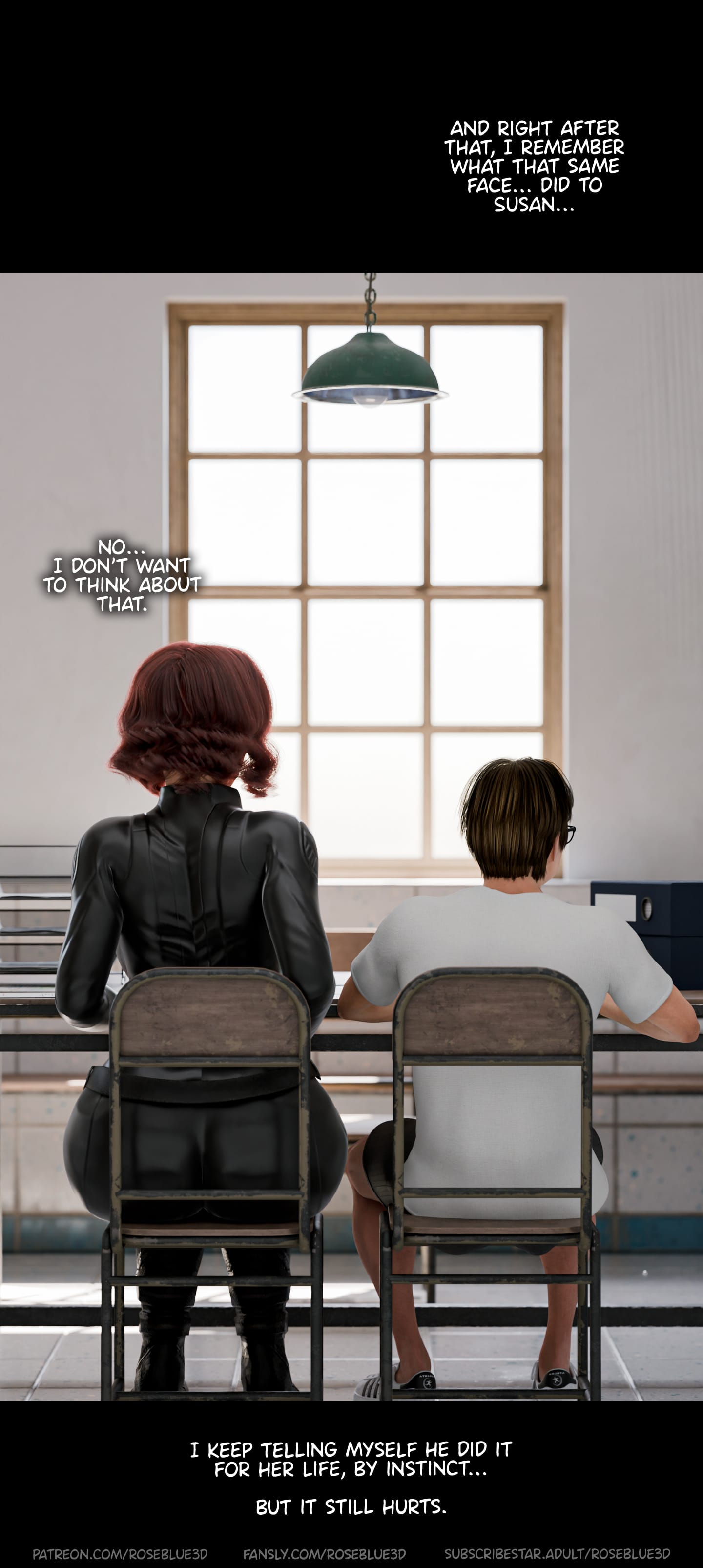 My Neighbor’s Widow [Rose Blue 3D] - Chapter 47 — Page 33