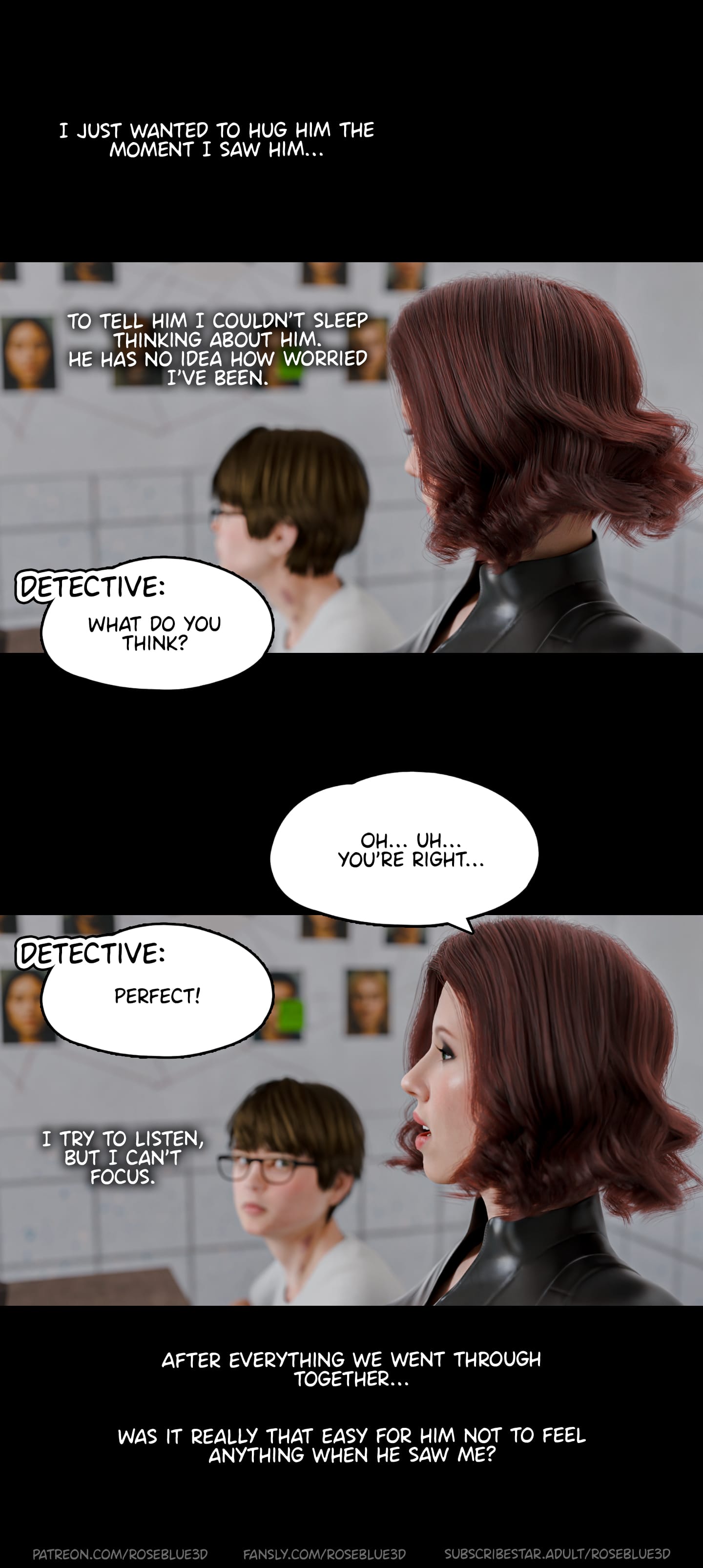 My Neighbor’s Widow [Rose Blue 3D] - Chapter 47 — Page 34