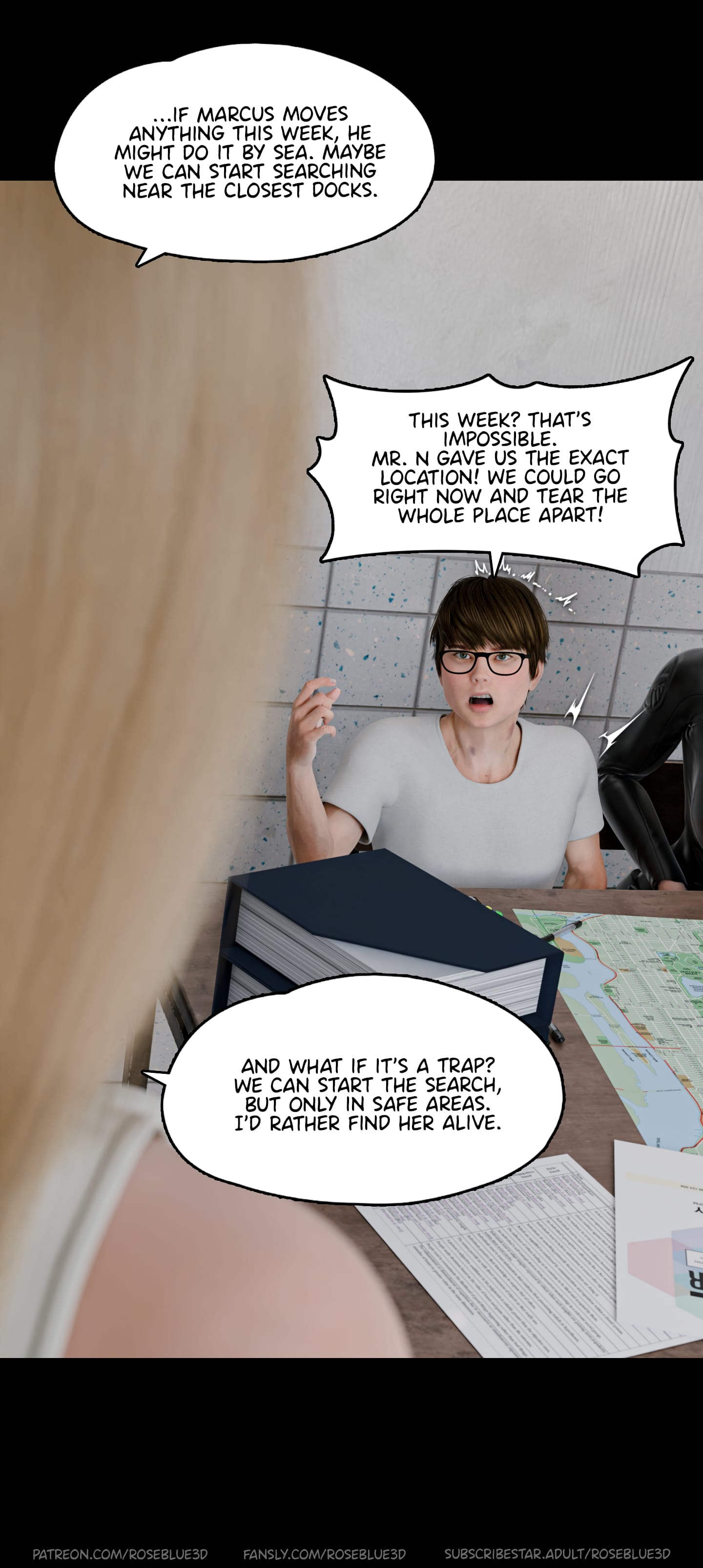 My Neighbor’s Widow [Rose Blue 3D] - Chapter 47 — Page 35