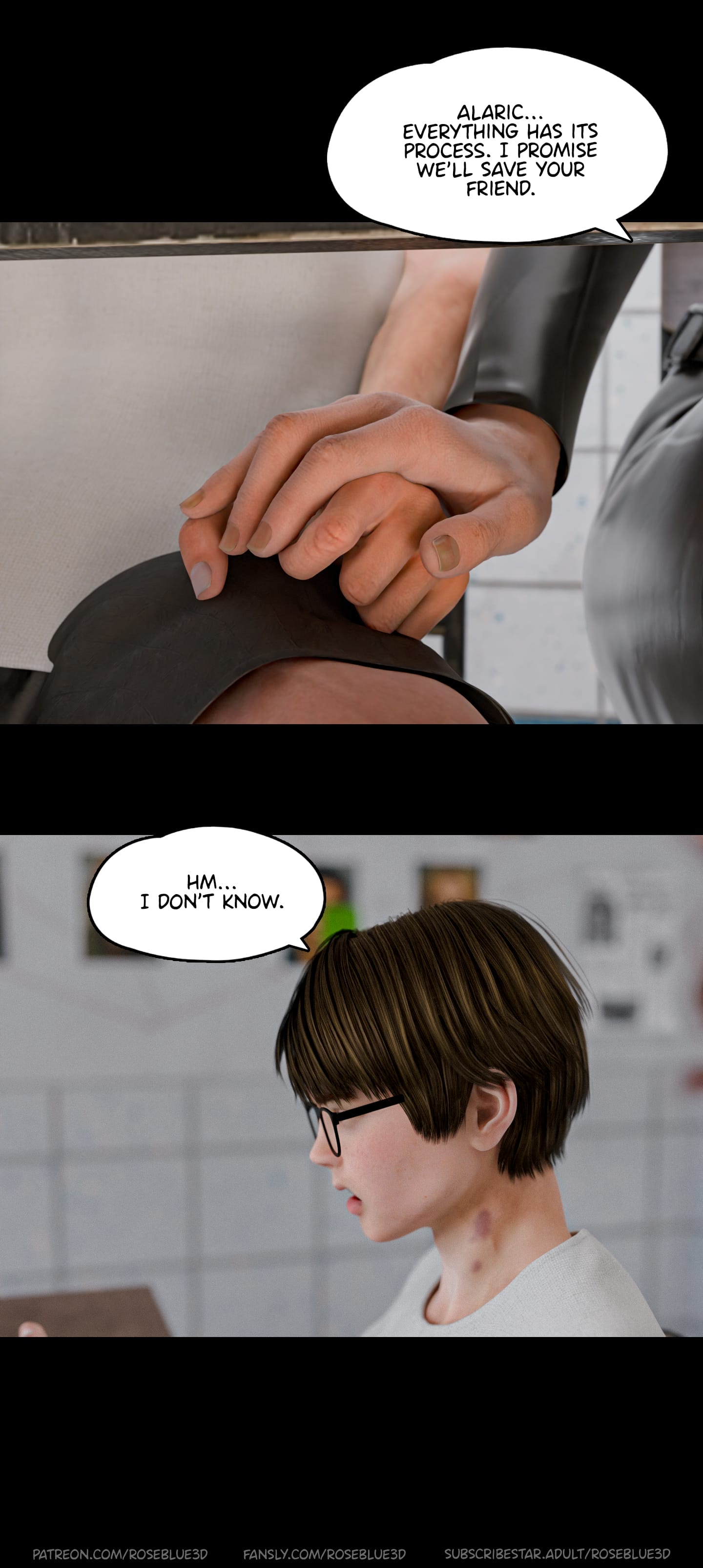 My Neighbor’s Widow [Rose Blue 3D] - Chapter 47 — Page 36