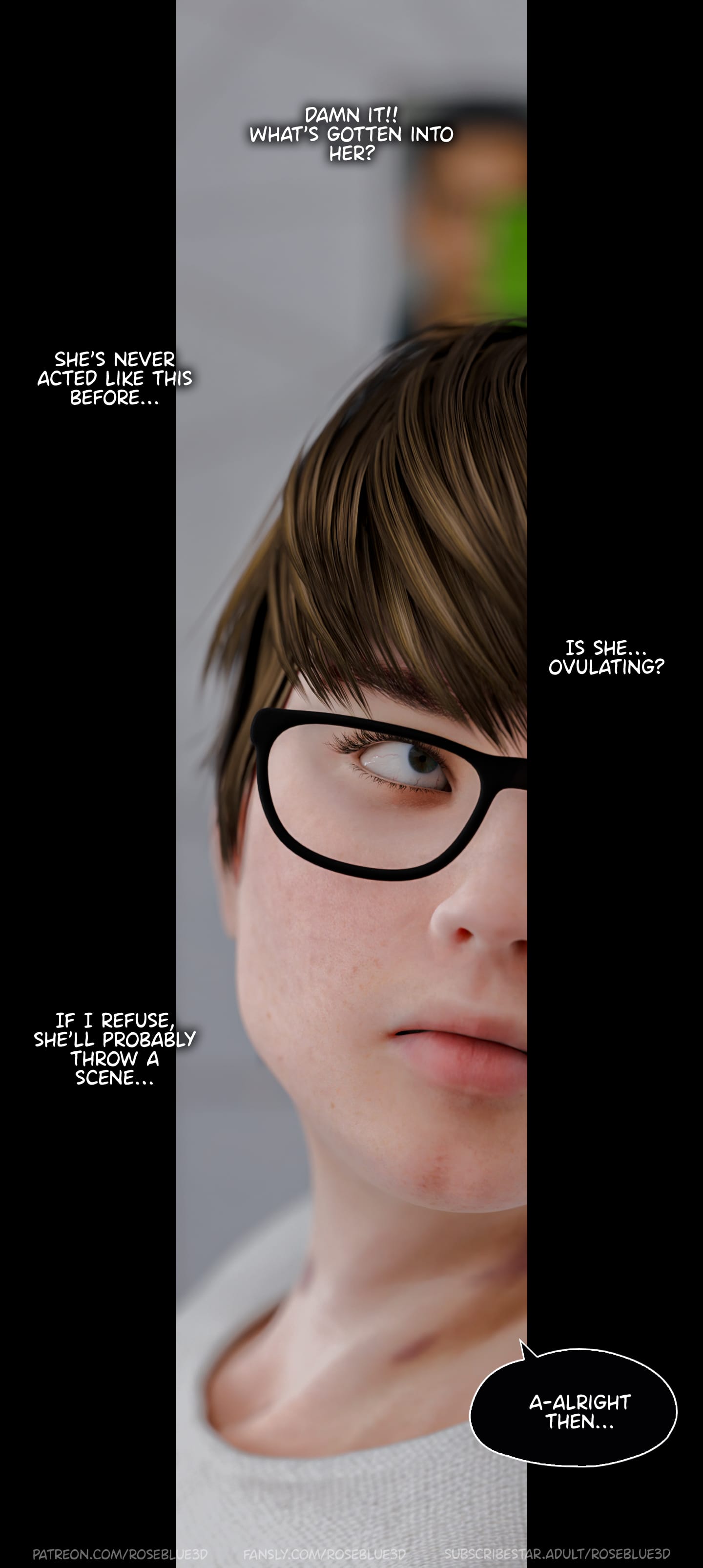 My Neighbor’s Widow [Rose Blue 3D] - Chapter 47 — Page 47