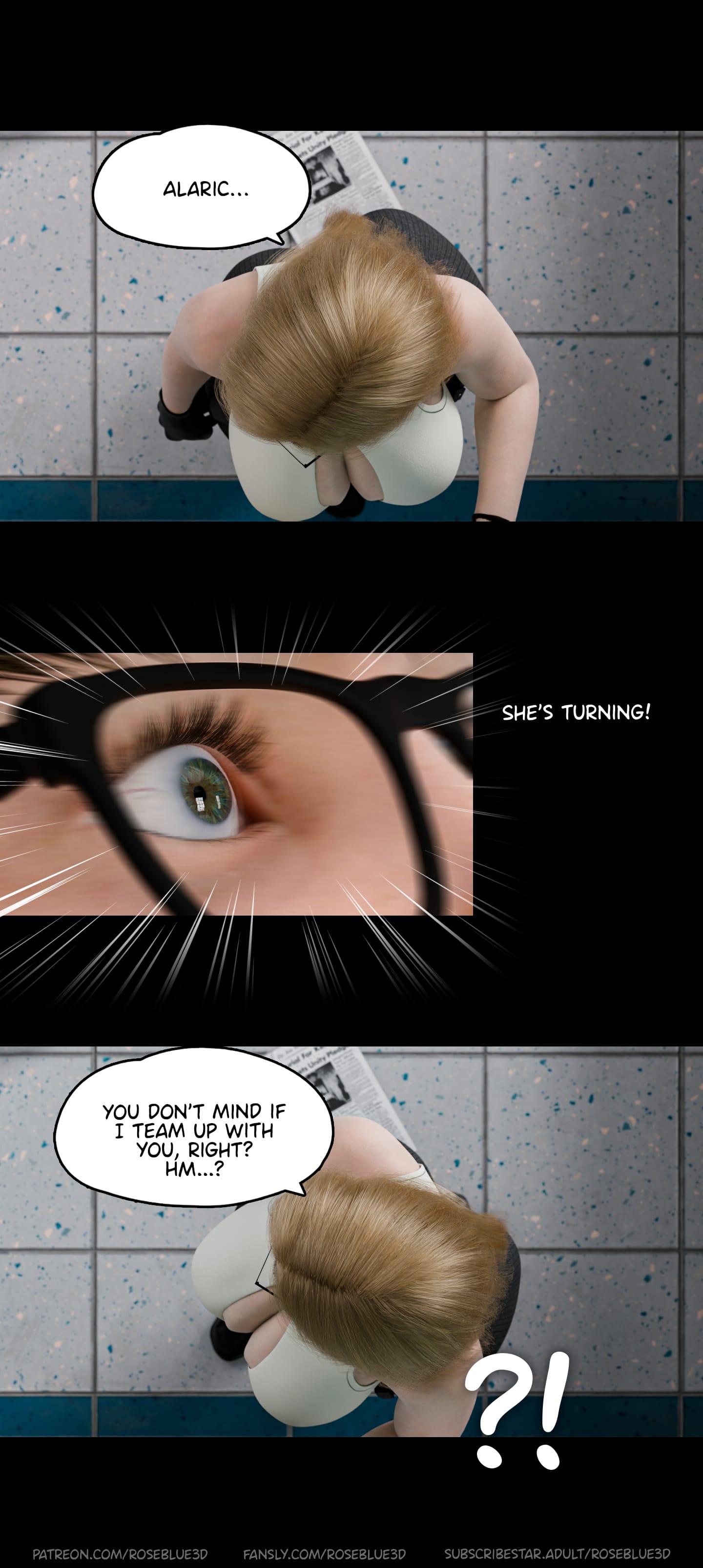 My Neighbor’s Widow [Rose Blue 3D] - Chapter 47 — Page 70
