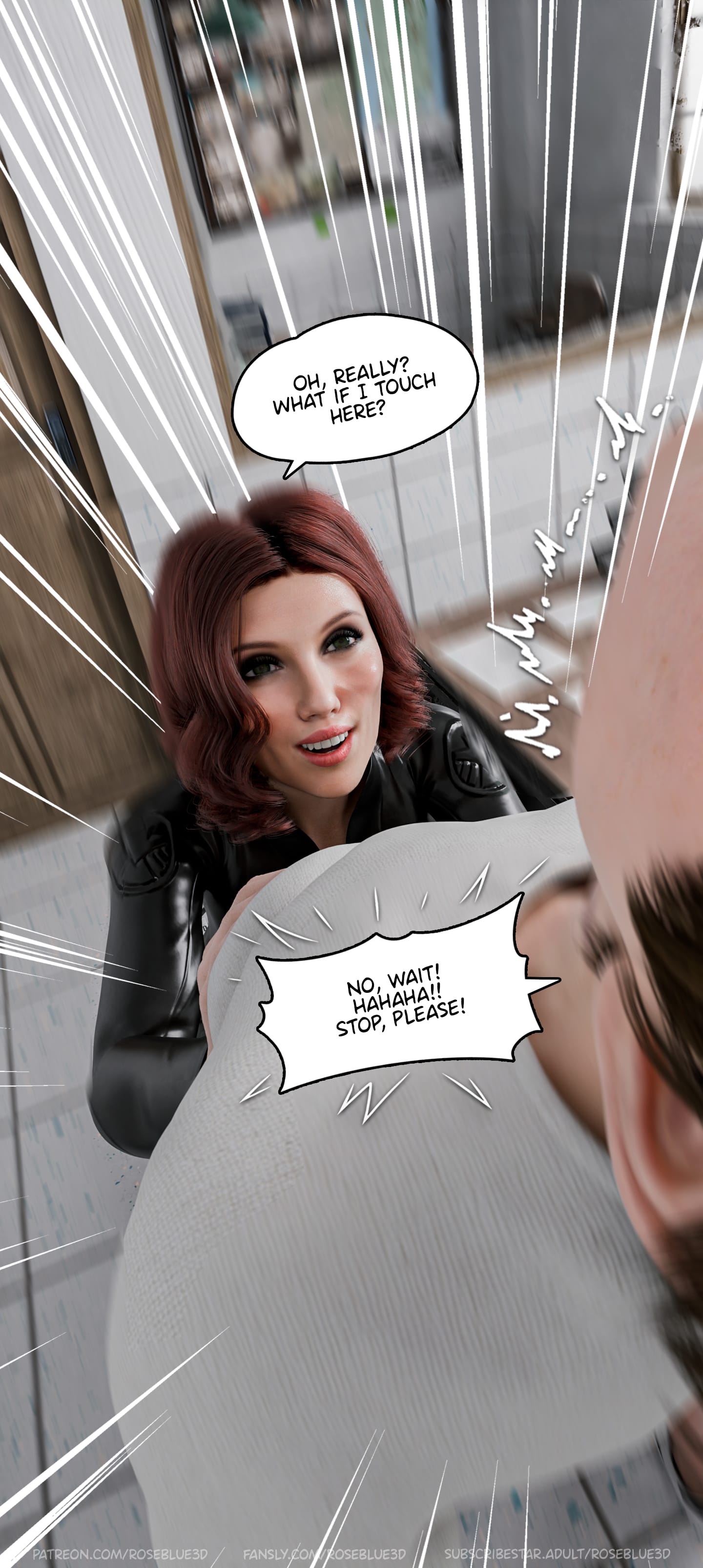 My Neighbor’s Widow [Rose Blue 3D] - Chapter 47 — Page 86