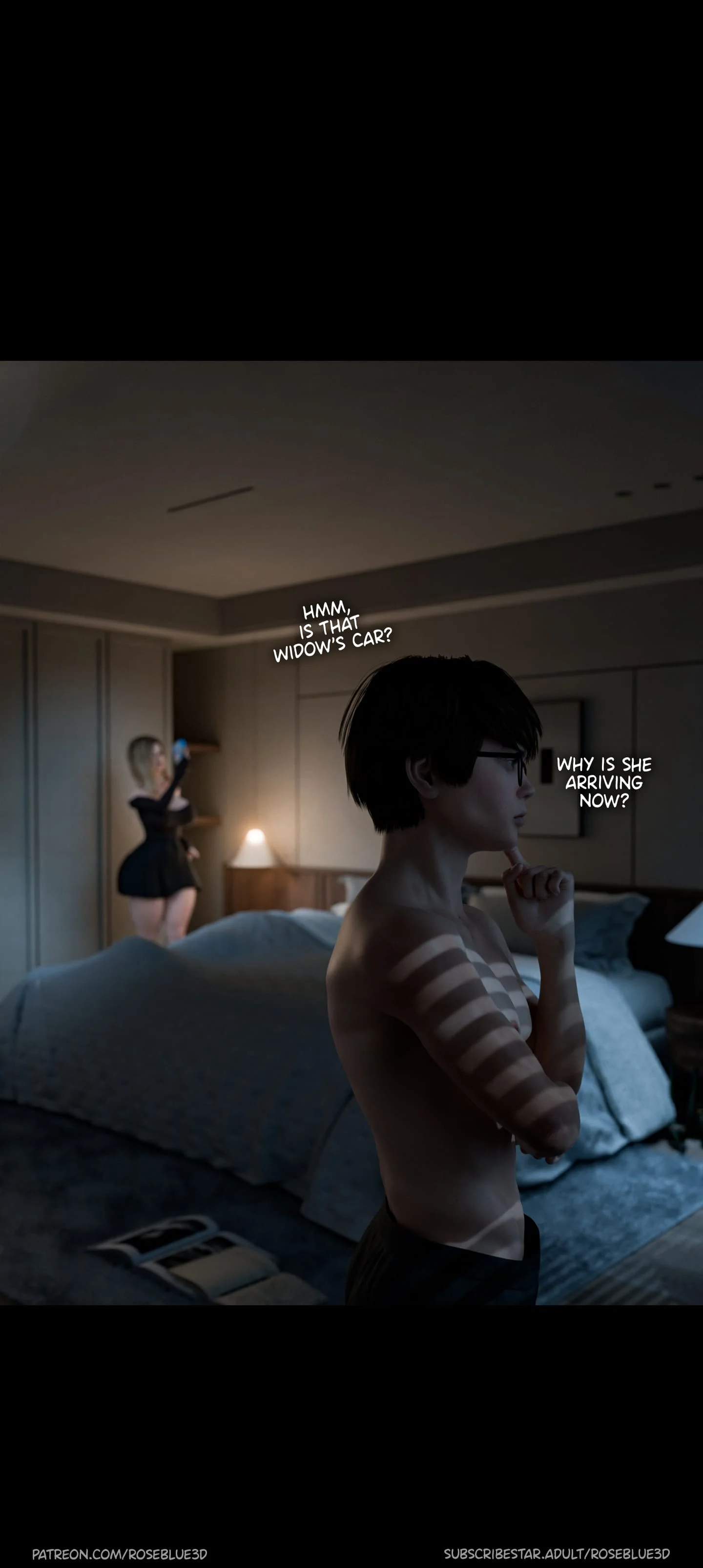 My Neighbor’s Widow [Rose Blue 3D] - Chapter 32 — Page 34