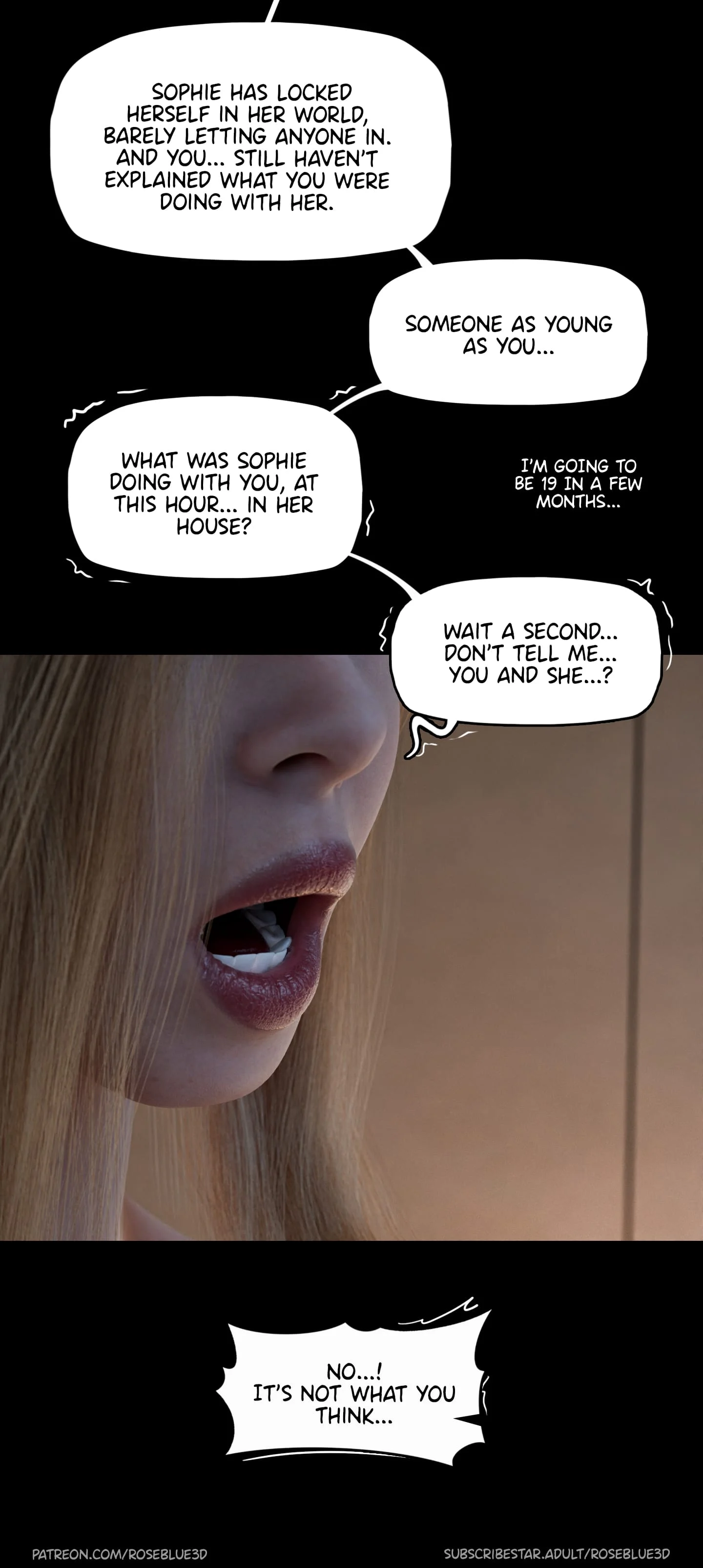 My Neighbor’s Widow [Rose Blue 3D] - Chapter 32 — Page 37