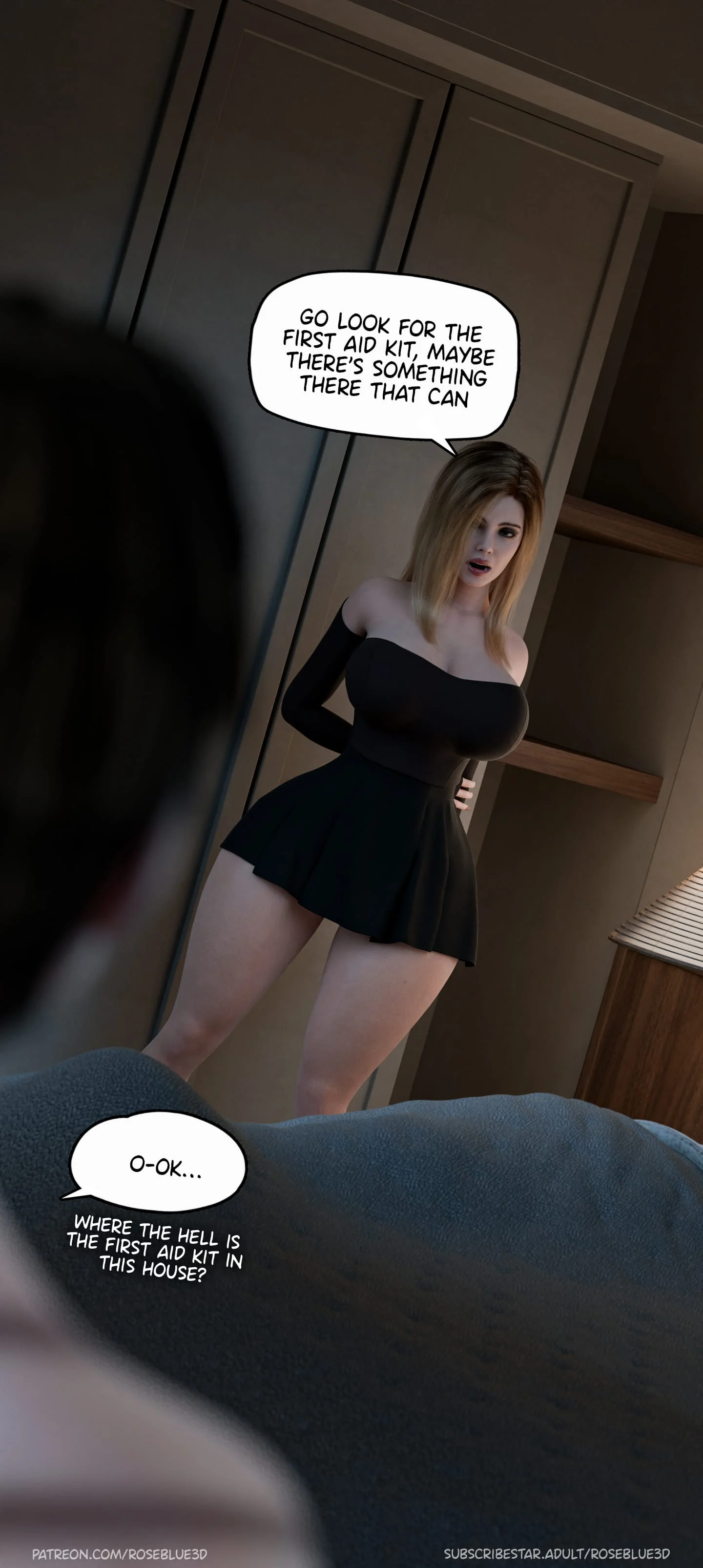 My Neighbor’s Widow [Rose Blue 3D] - Chapter 32 — Page 39