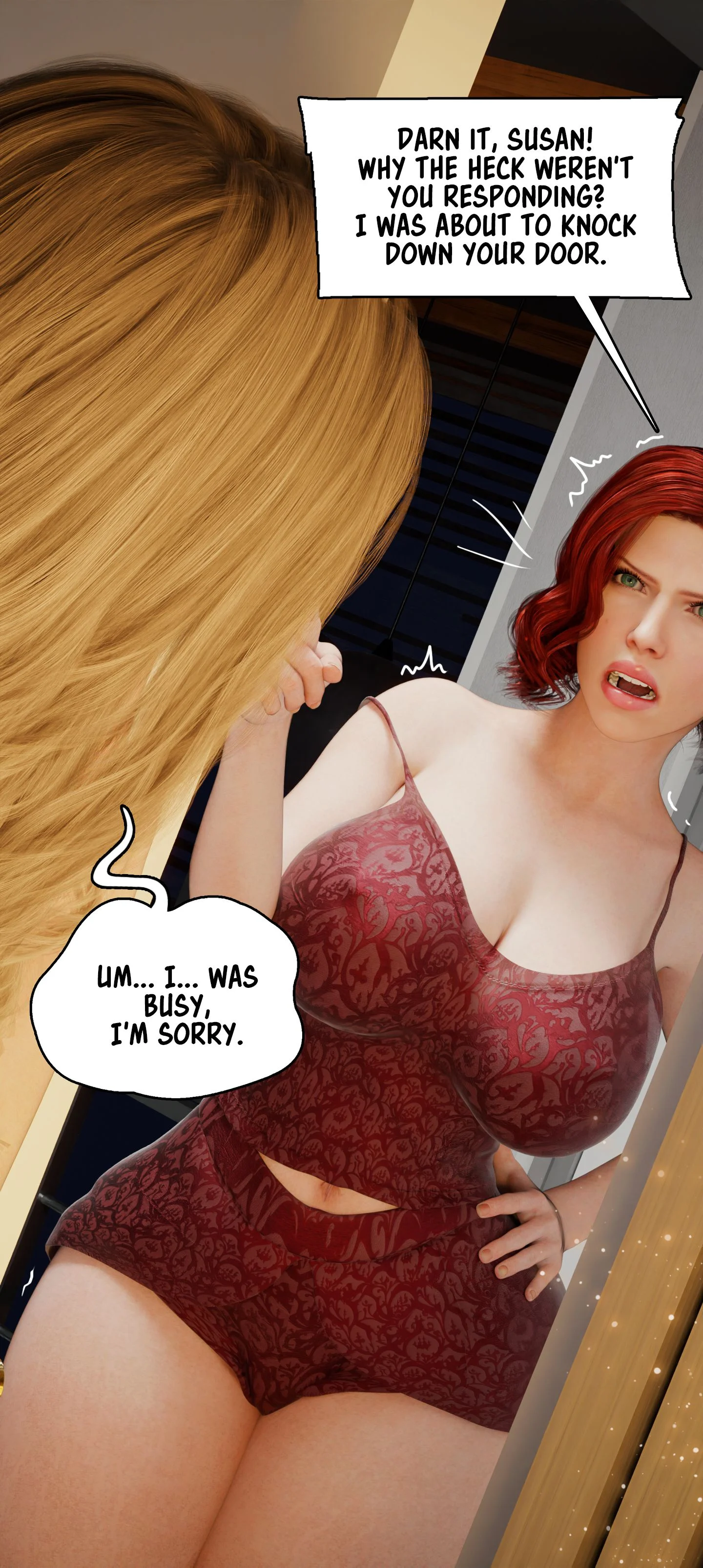 My Neighbor’s Widow [Rose Blue 3D] - Chapter 10 — Page 30