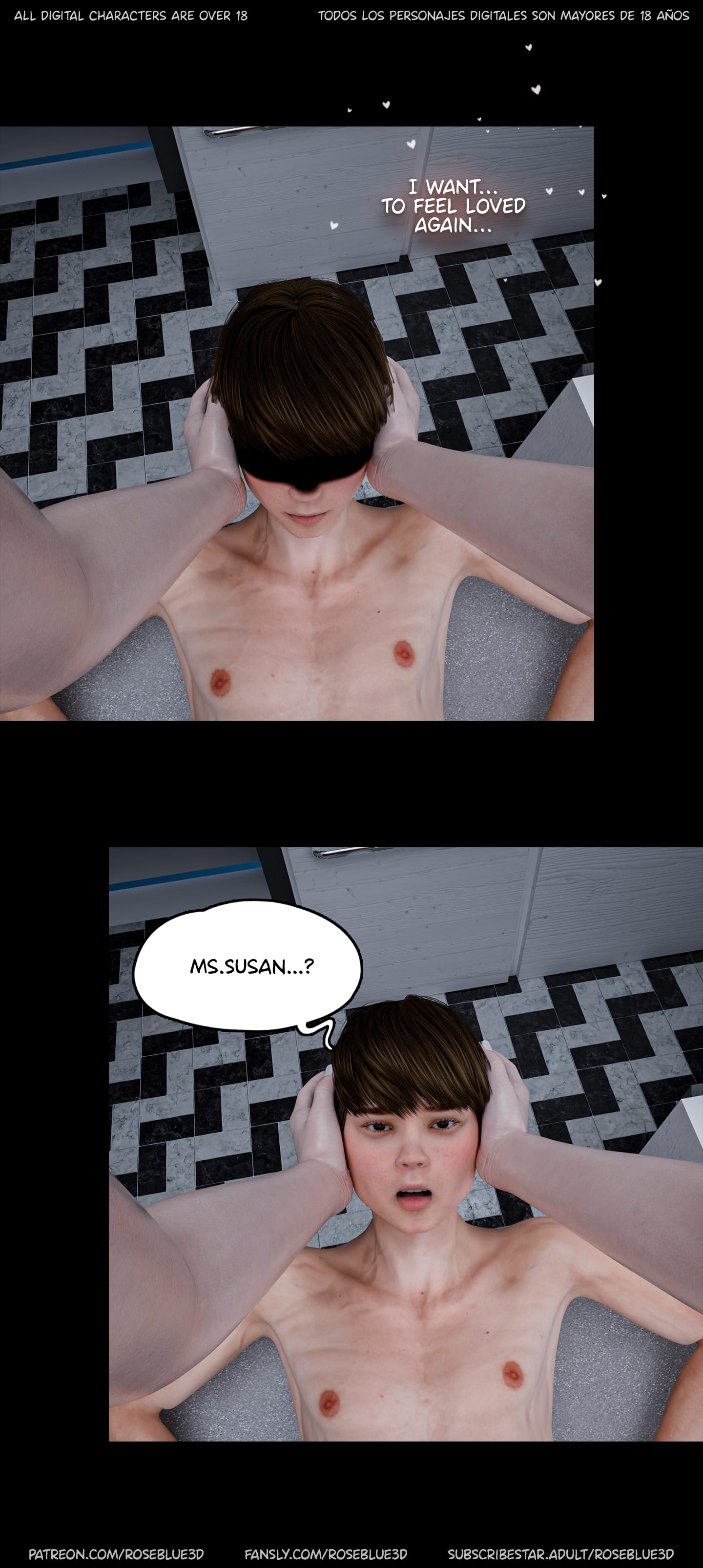 My Neighbor’s Widow [Rose Blue 3D] - Chapter 51 — Page 129