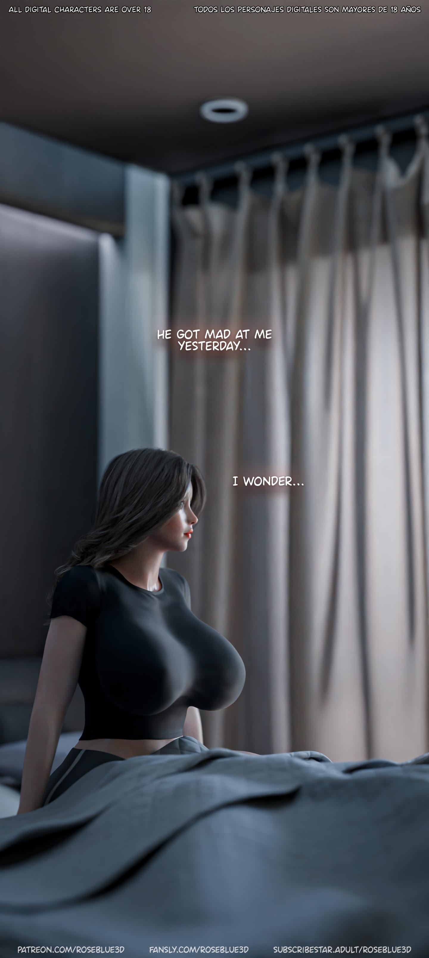 My Neighbor’s Widow [Rose Blue 3D] - Chapter 51 — Page 138