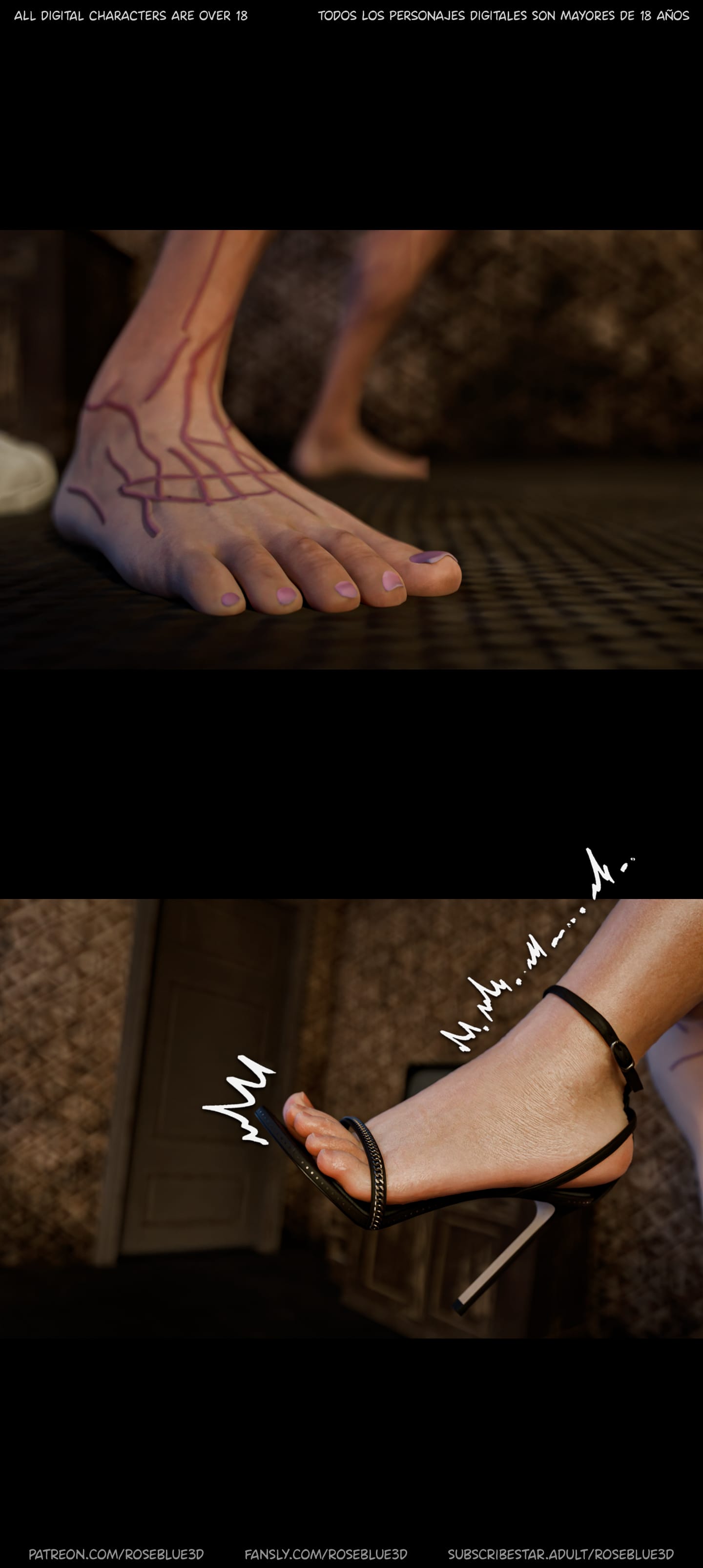 My Neighbor’s Widow [Rose Blue 3D] - Chapter 51 — Page 140