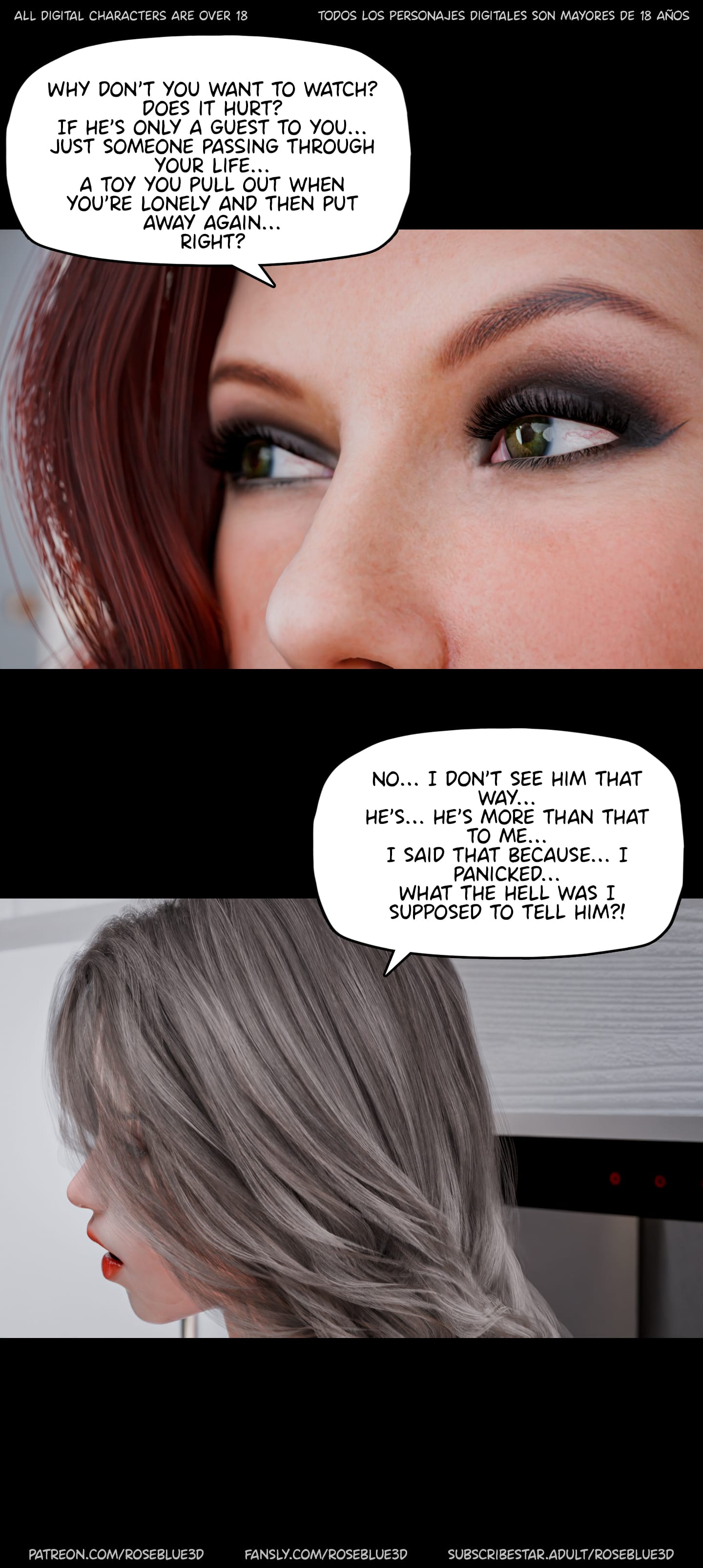My Neighbor’s Widow [Rose Blue 3D] - Chapter 51 — Page 45