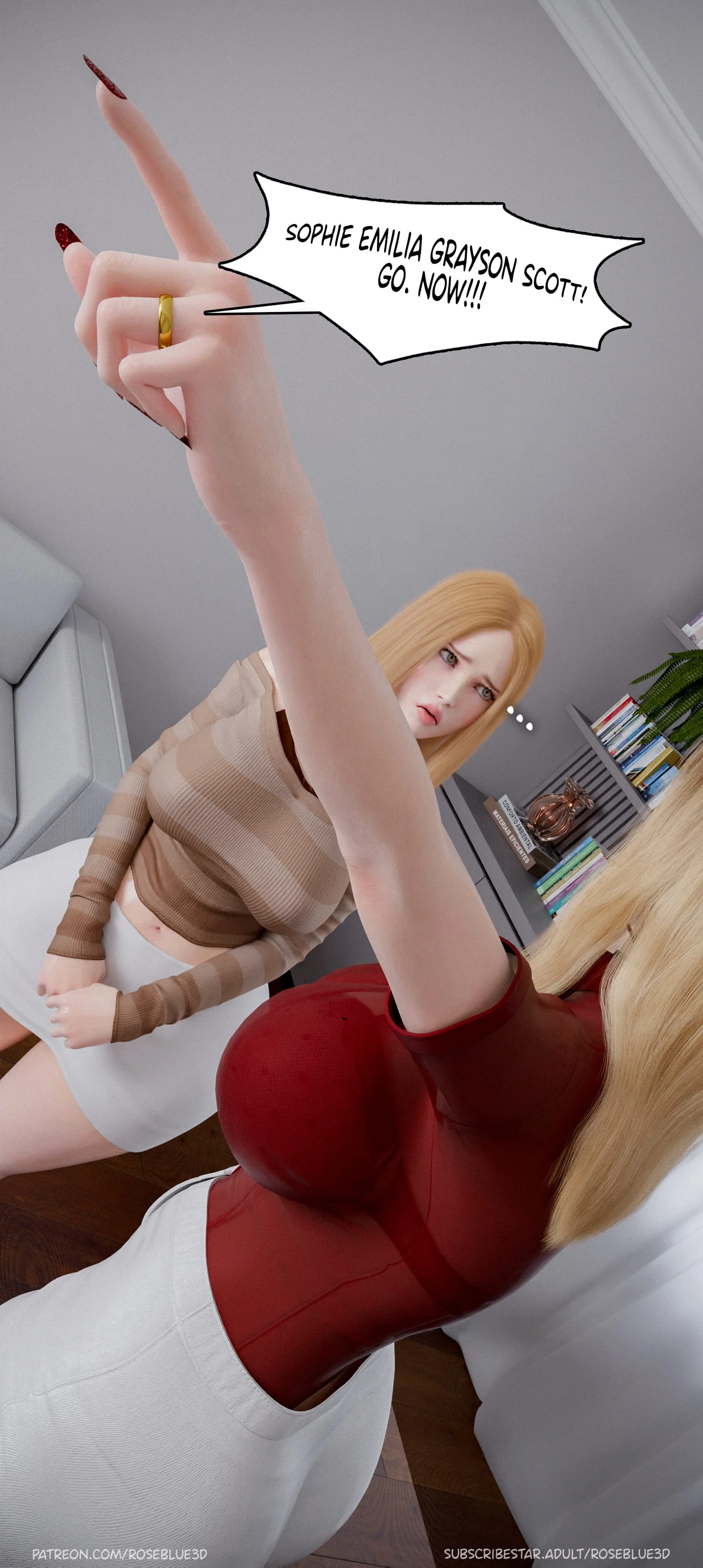 My Neighbor’s Widow [Rose Blue 3D] - Chapter 41 — Page 26