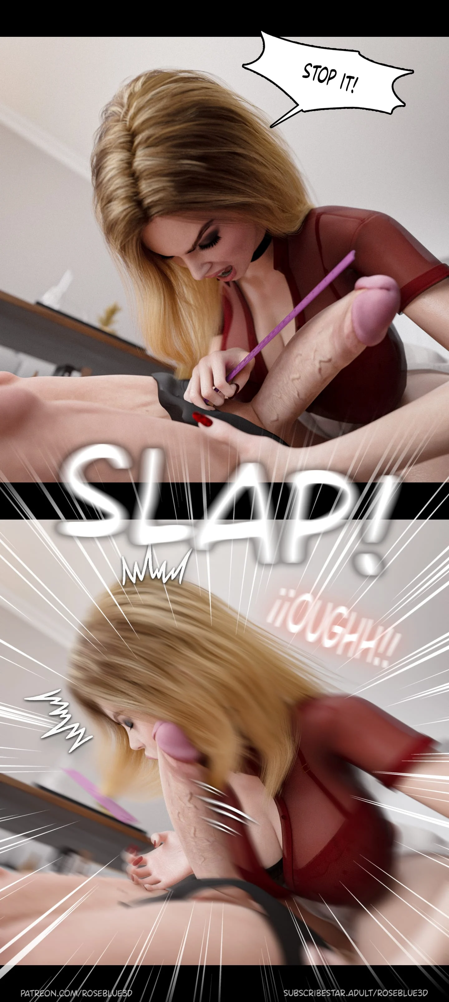 My Neighbor’s Widow [Rose Blue 3D] - Chapter 41 — Page 49