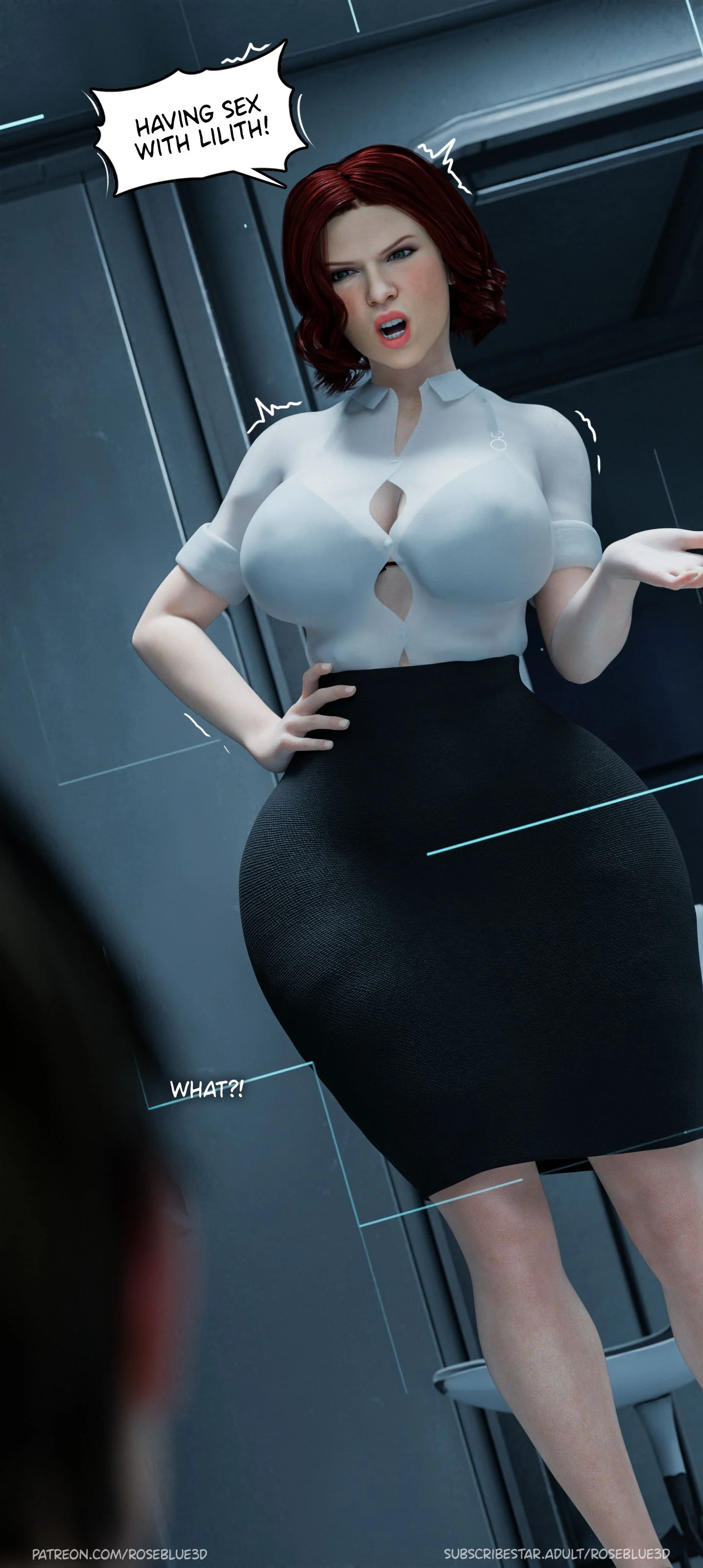 My Neighbor’s Widow [Rose Blue 3D] - Chapter 23 — Page 26