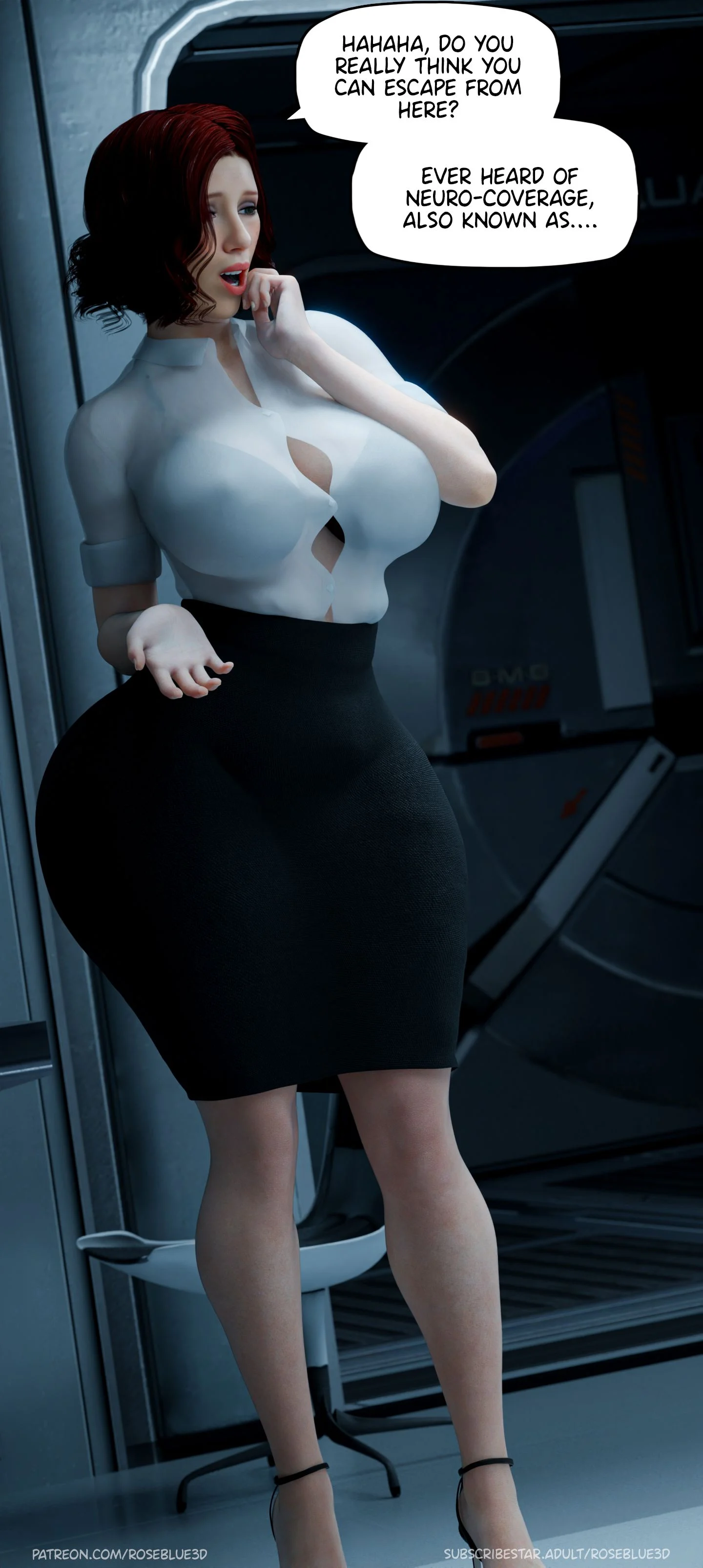 My Neighbor’s Widow [Rose Blue 3D] - Chapter 23 — Page 38