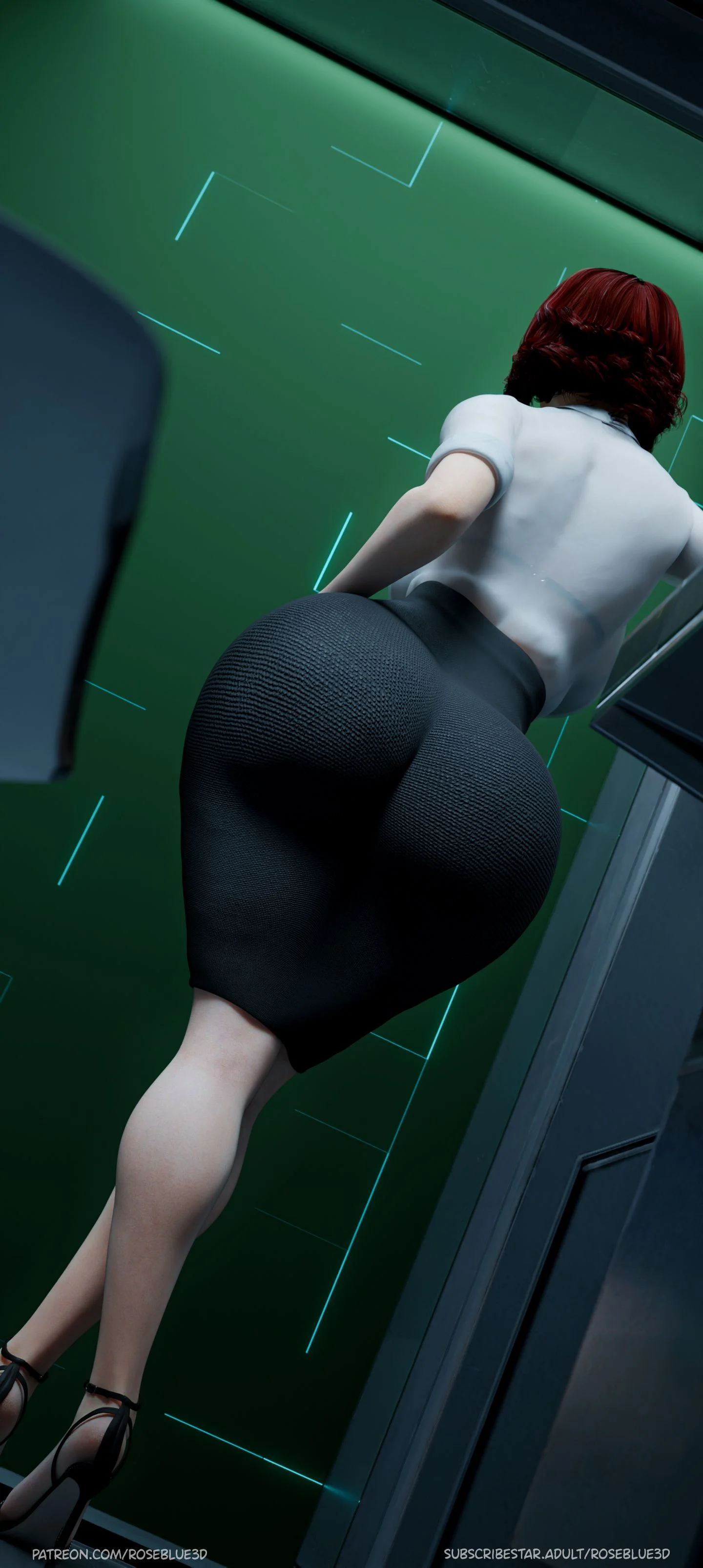 My Neighbor’s Widow [Rose Blue 3D] - Chapter 23 — Page 43