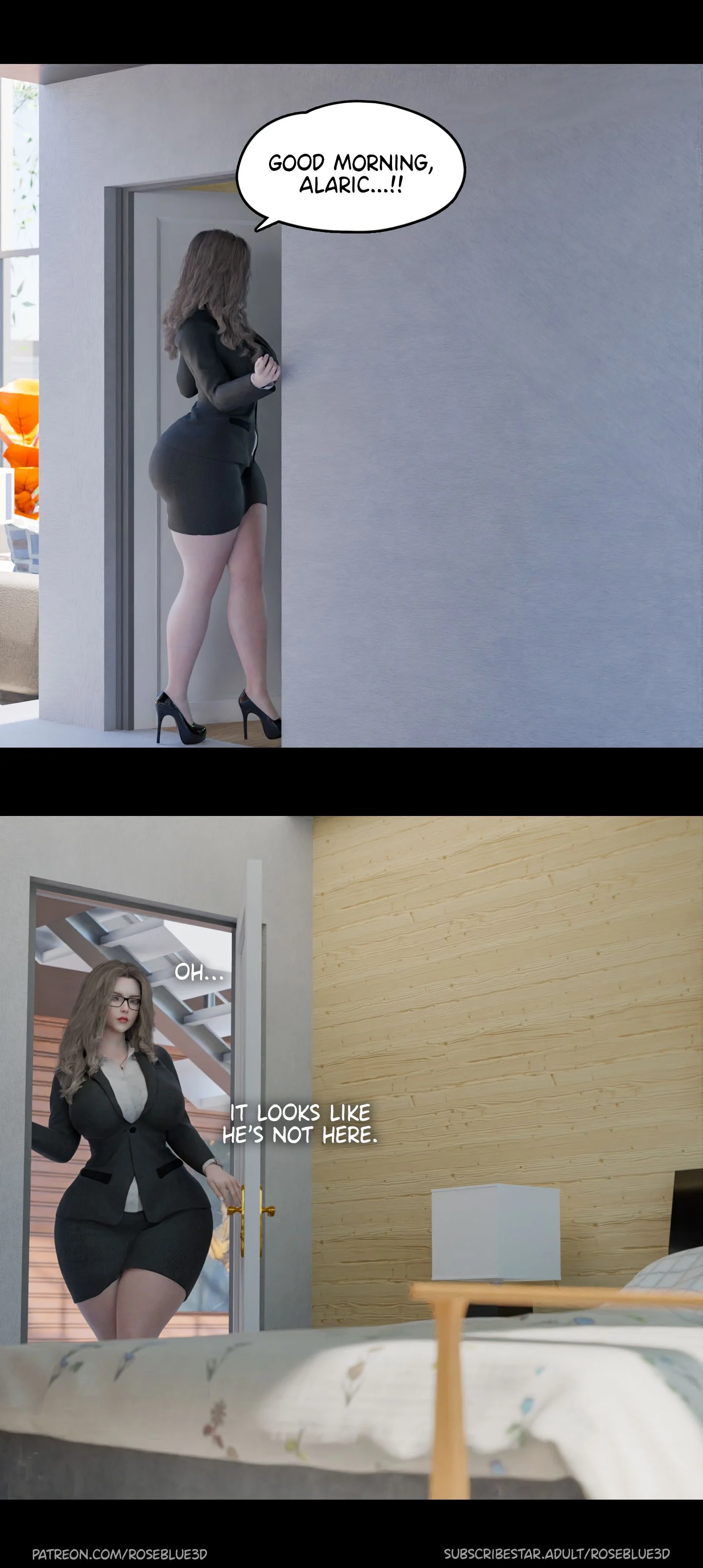 My Neighbor’s Widow [Rose Blue 3D] - Chapter 26 — Page 34