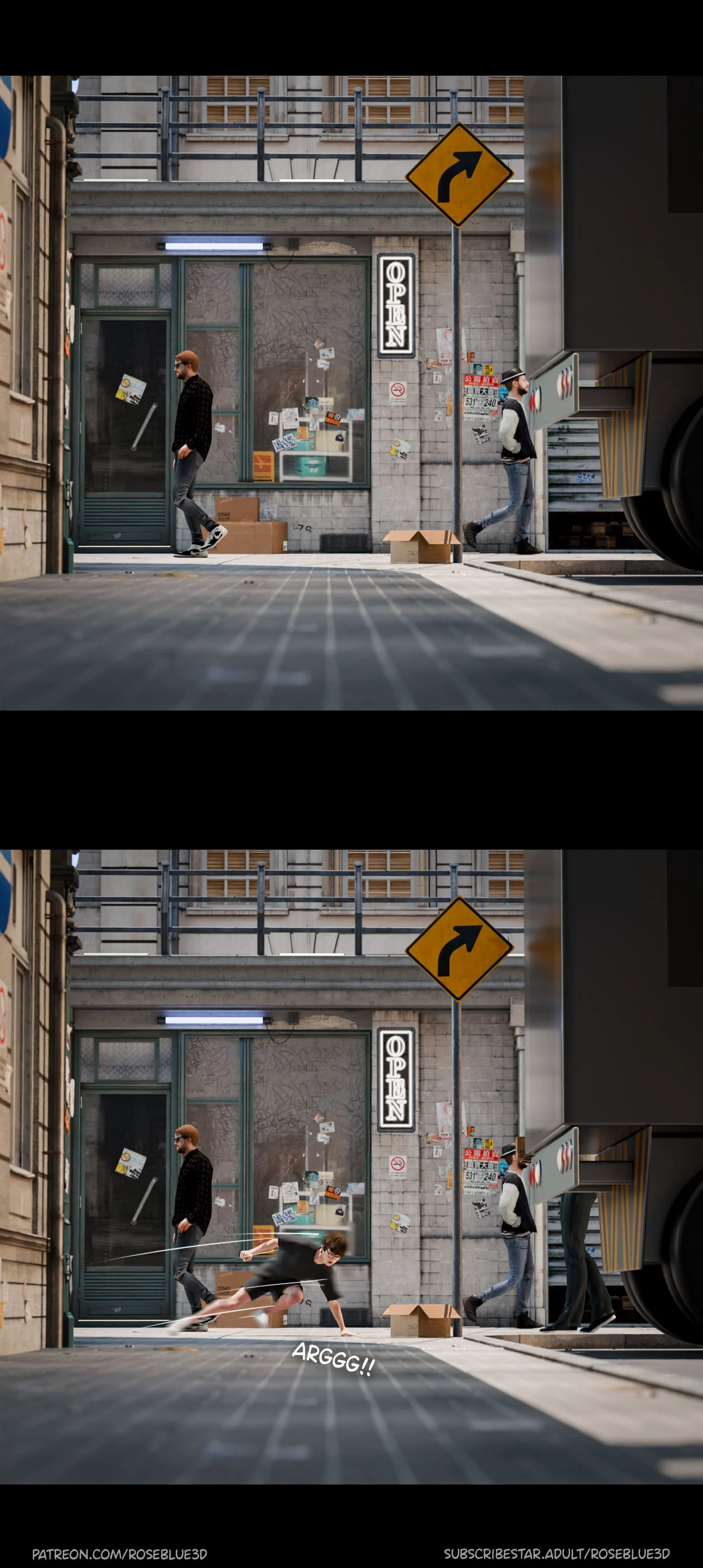 My Neighbor’s Widow [Rose Blue 3D] - Chapter 26 — Page 58