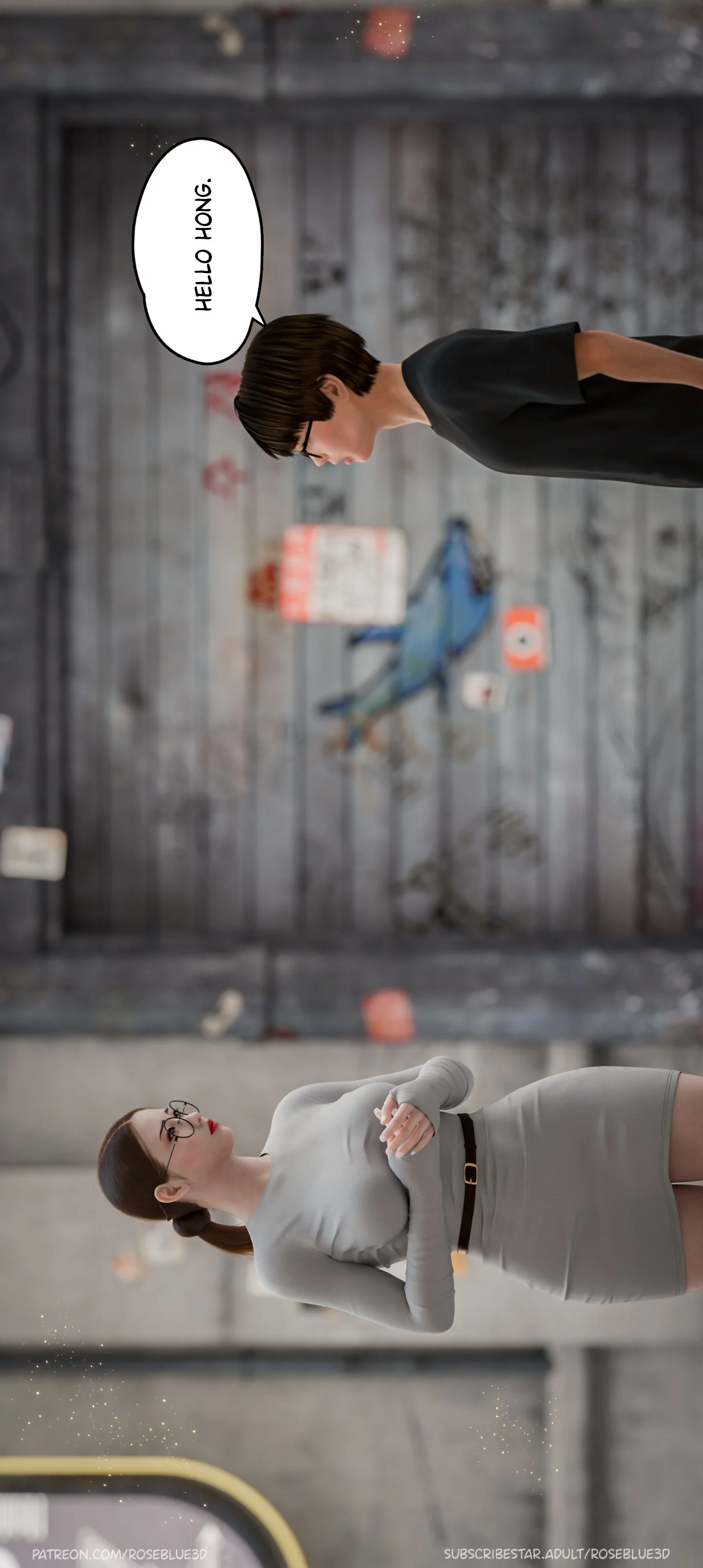 My Neighbor’s Widow [Rose Blue 3D] - Chapter 26 — Page 66