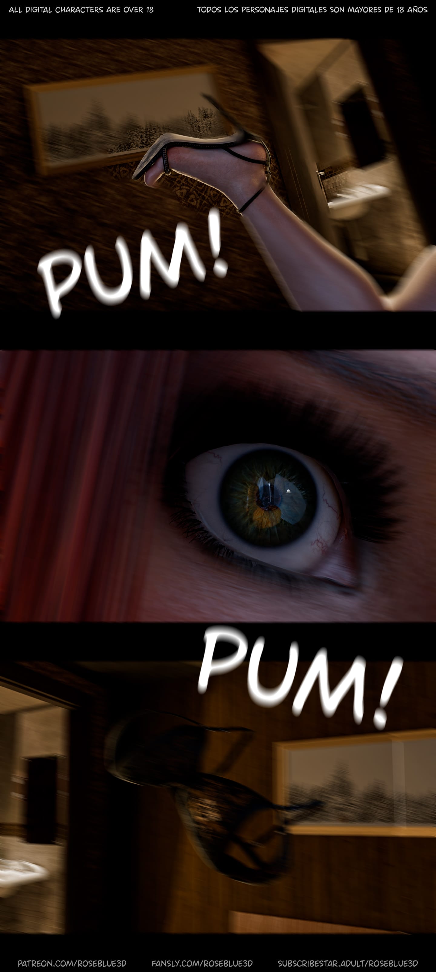 My Neighbor’s Widow [Rose Blue 3D] - Chapter 54 — Page 108