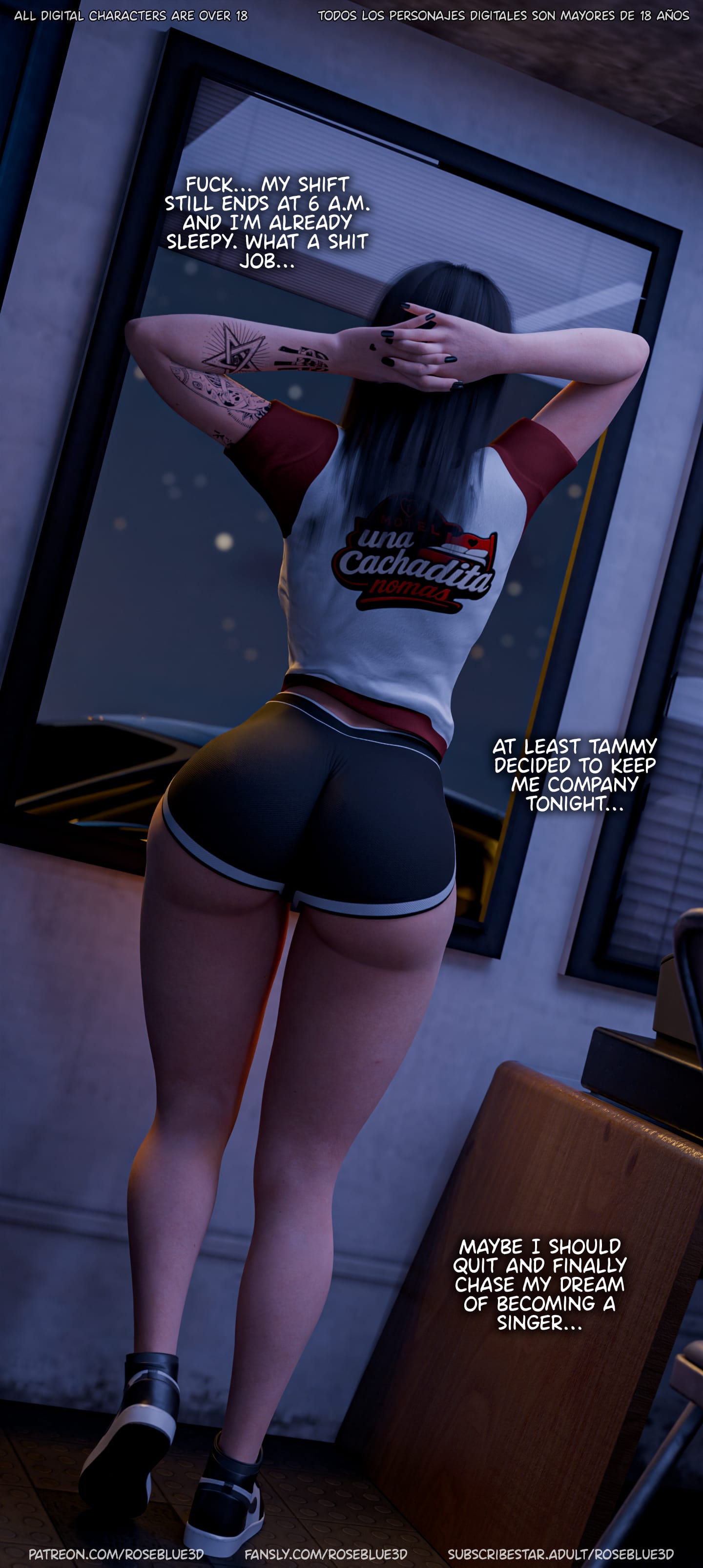 My Neighbor’s Widow [Rose Blue 3D] - Chapter 54 — Page 13